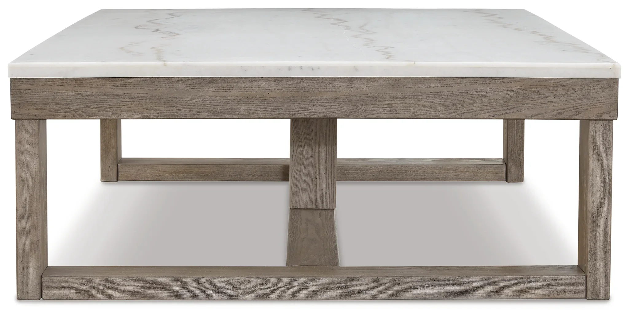 Loyaska - Brown/ivory - Rectangular Cocktail Table - Image 5