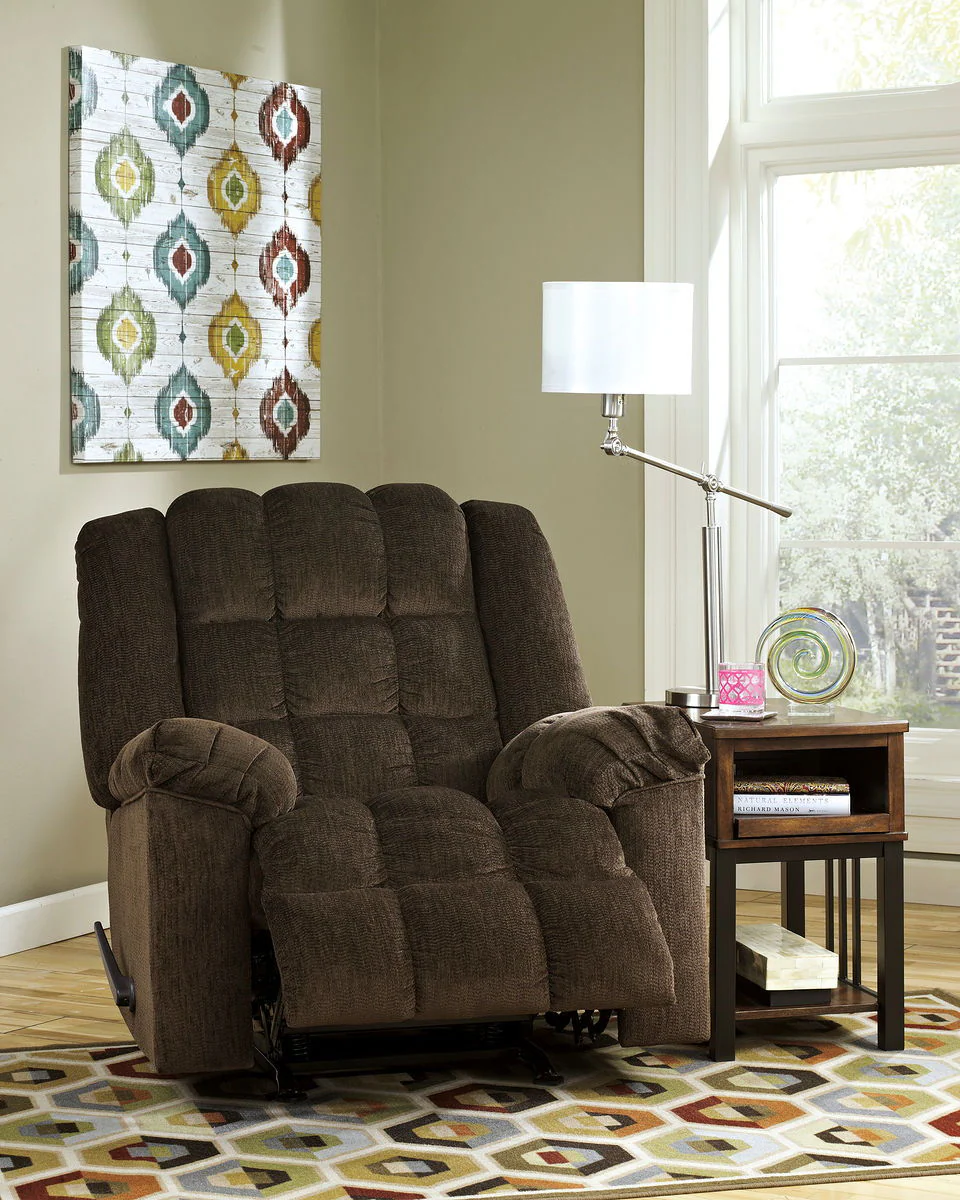 Ludden - Cocoa - Rocker Recliner - Image 2