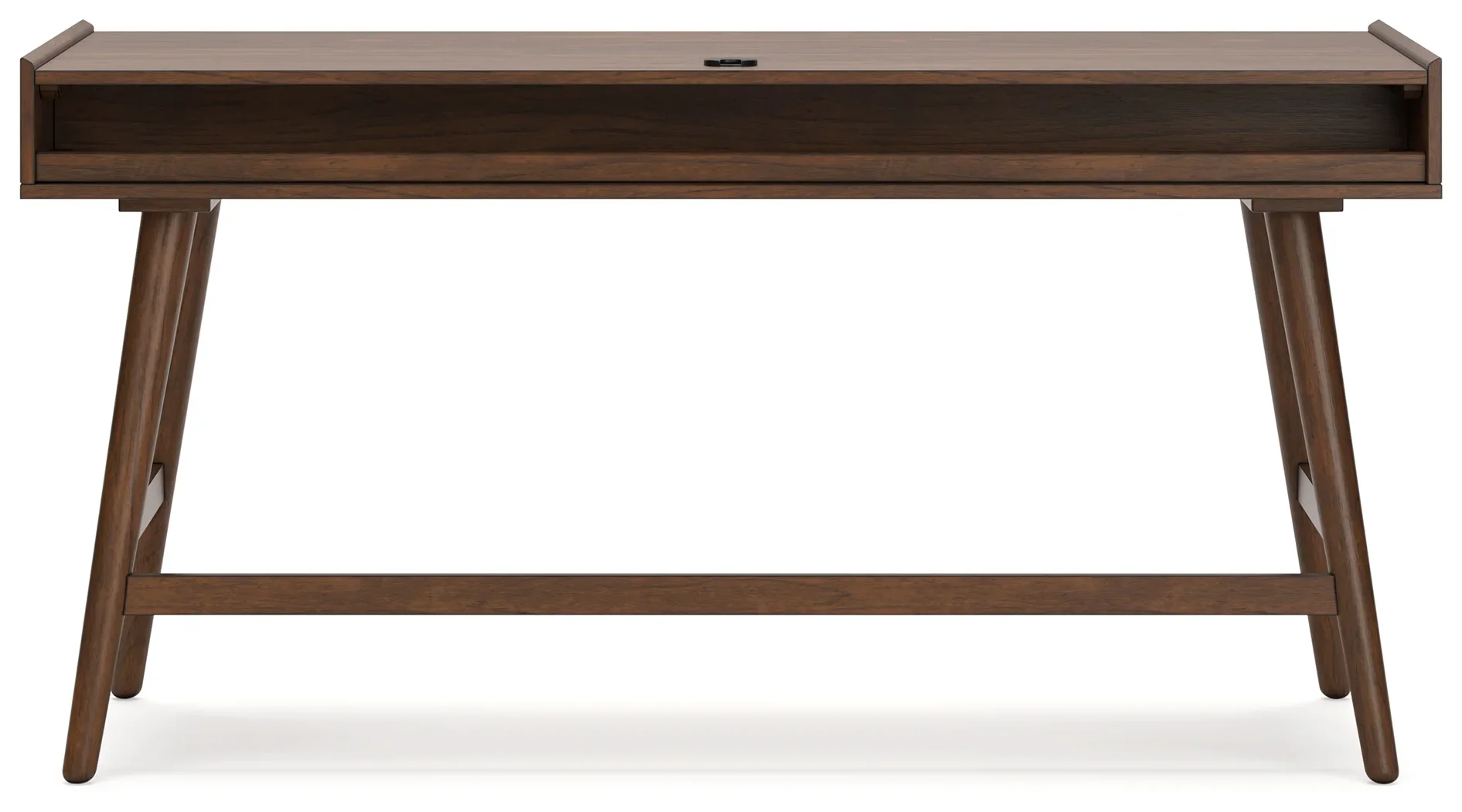 Lyncott - Brown - 3 Pc. - Home Office Desk, Chair, Bookcase - Image 5