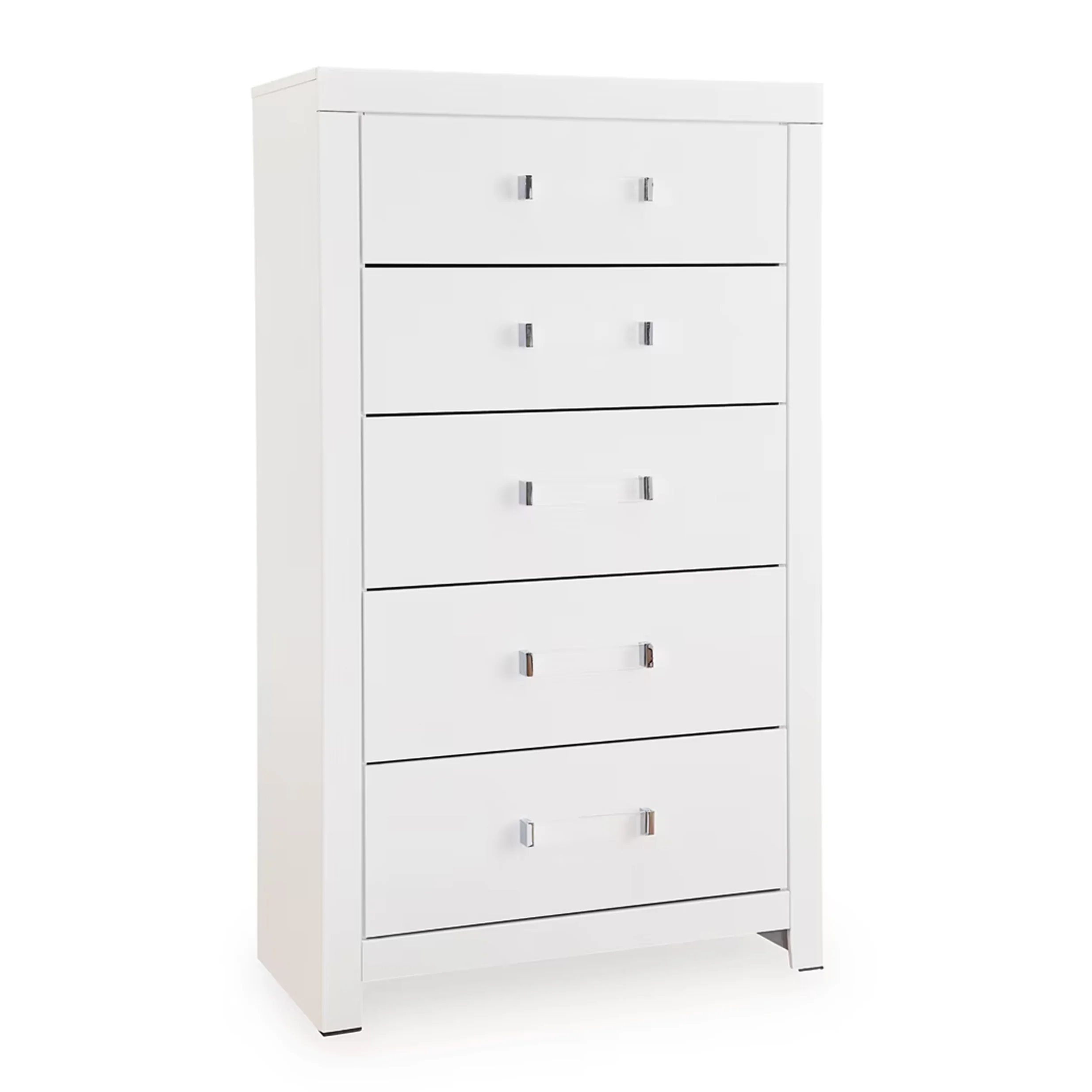 Maeling - Five Drawer Chest - White