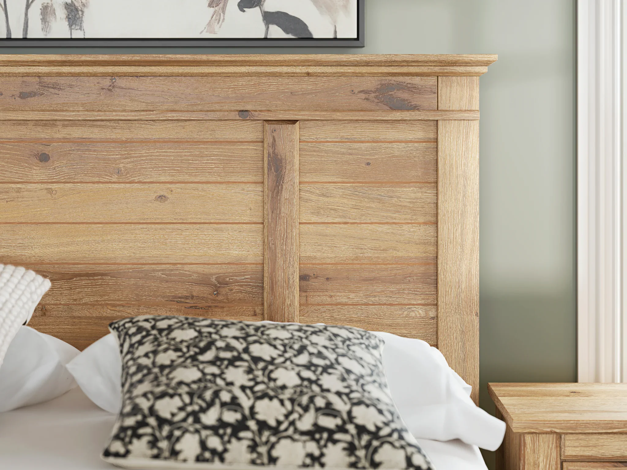 Makidern - Queen Panel Storage Bed With Under Bed Storage Unit - Tan - Image 10