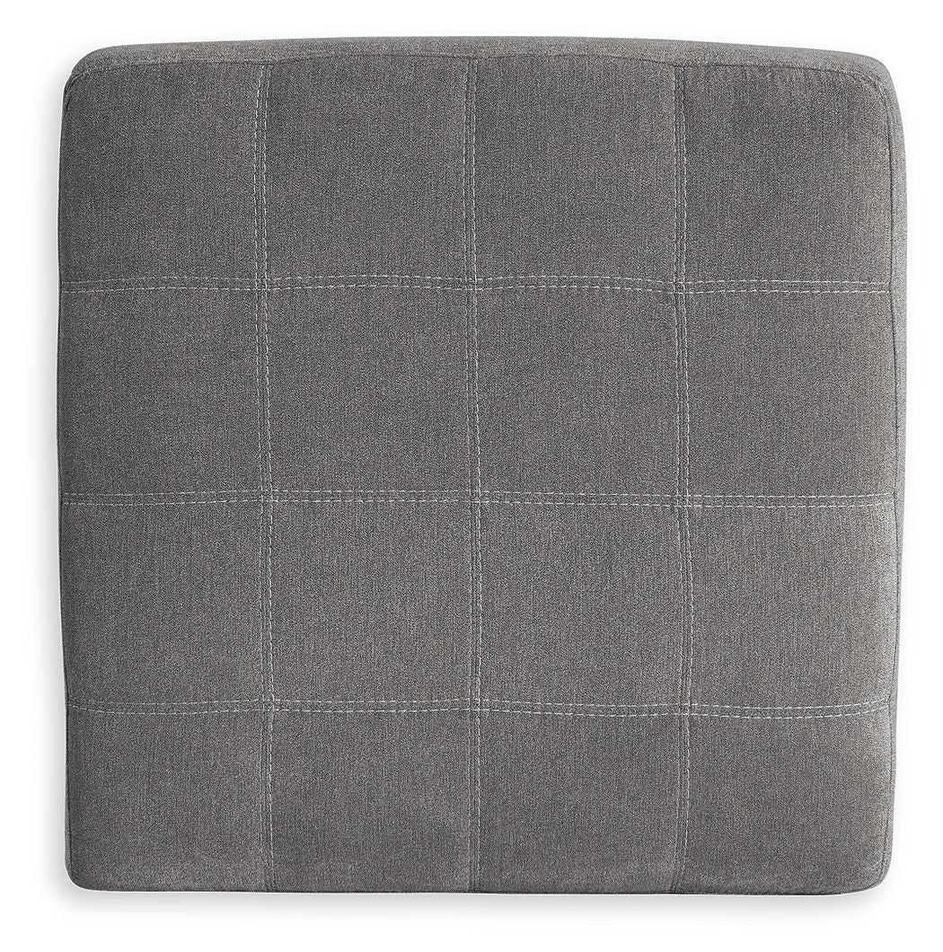 Marleton - Gray - Oversized Accent Ottoman - Image 4