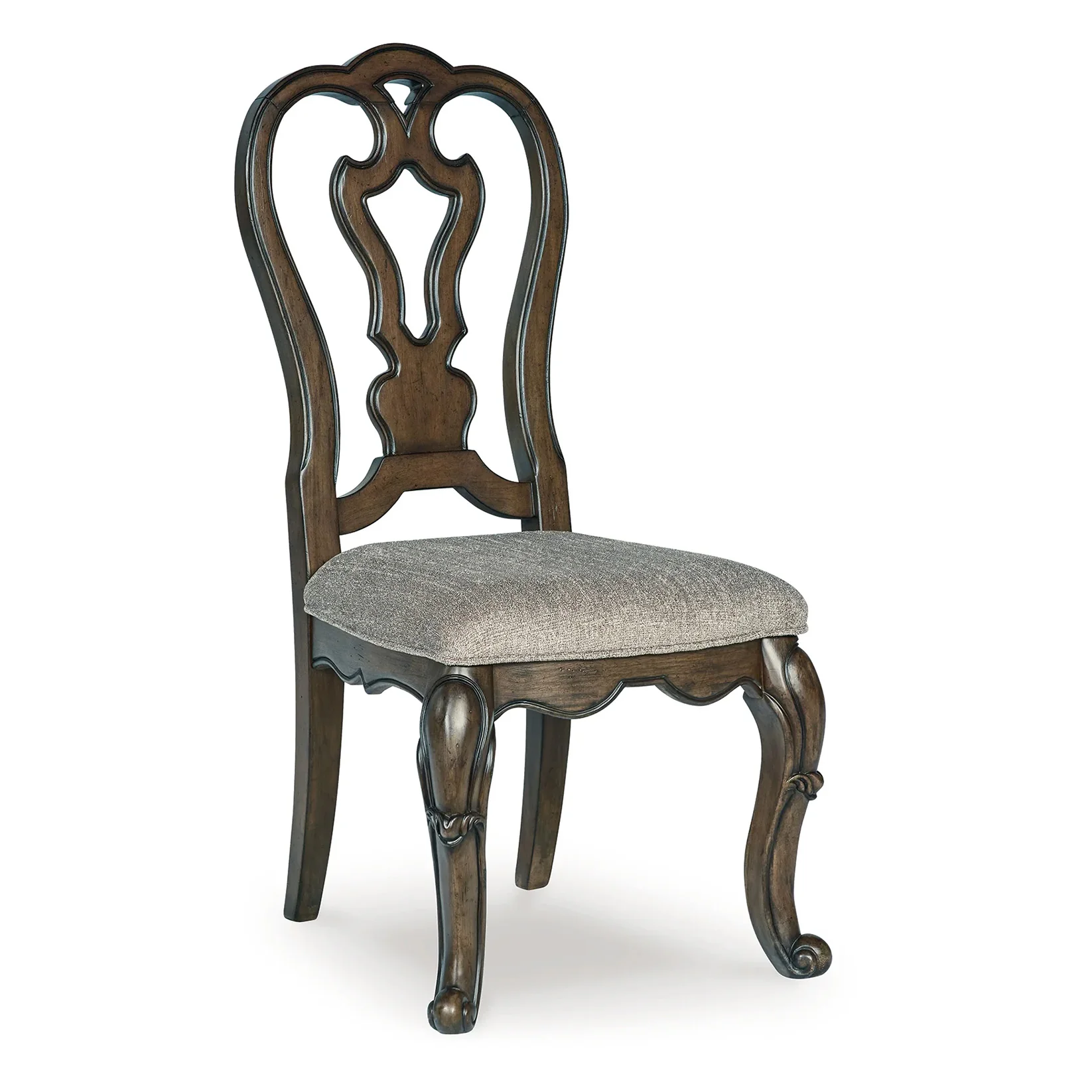Maylee - Dark Brown - Dining Upholstered Side Chair (Set of 2)