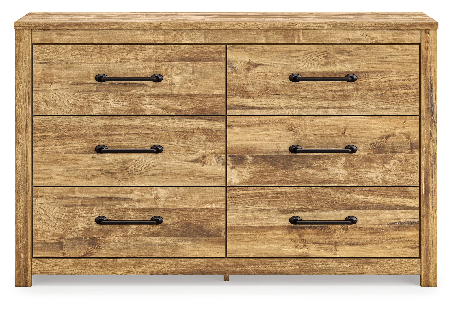 Maystonna - Brown - Six Drawer Dresser - Image 3