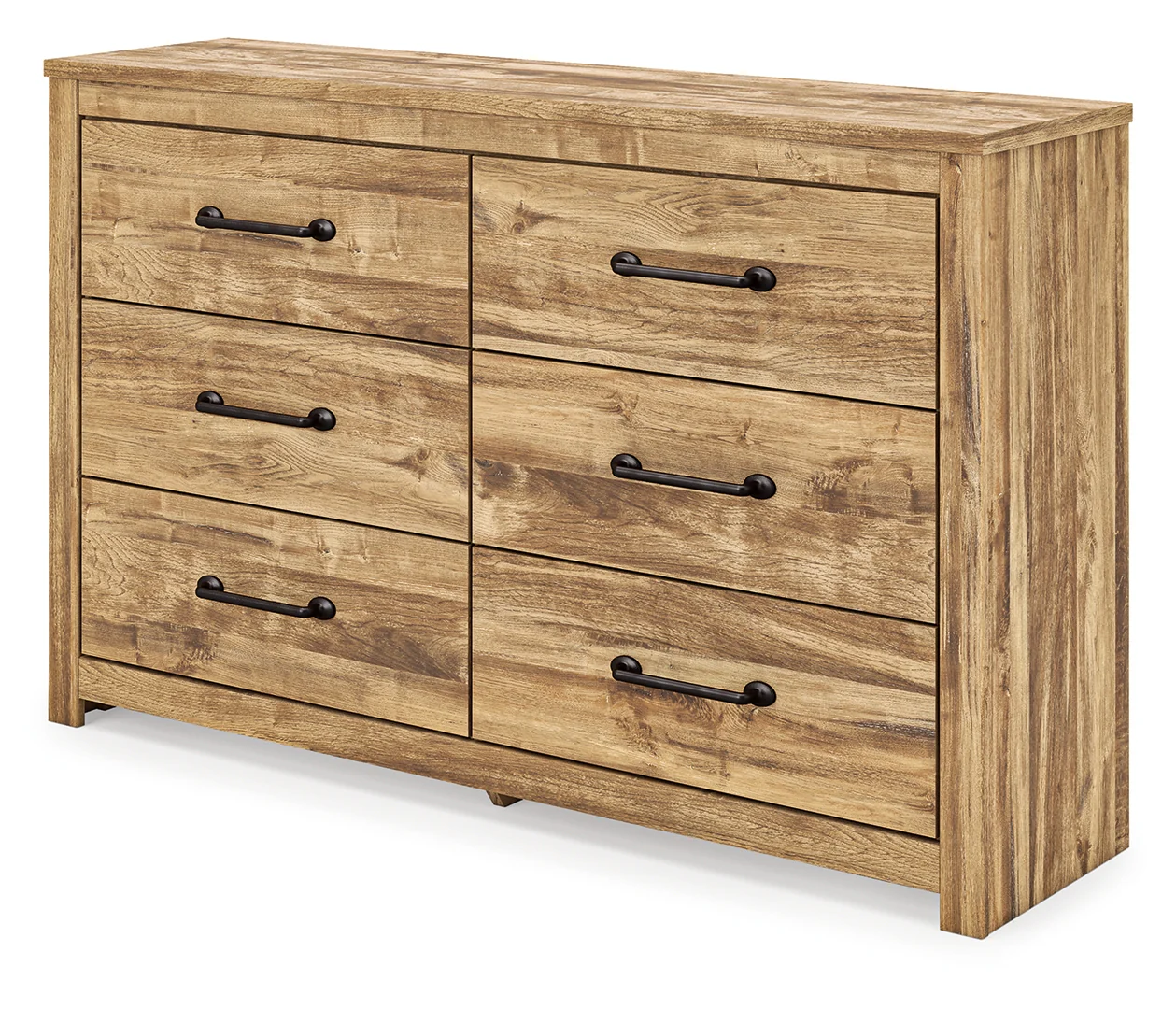 Maystonna - Brown - Six Drawer Dresser - Image 4