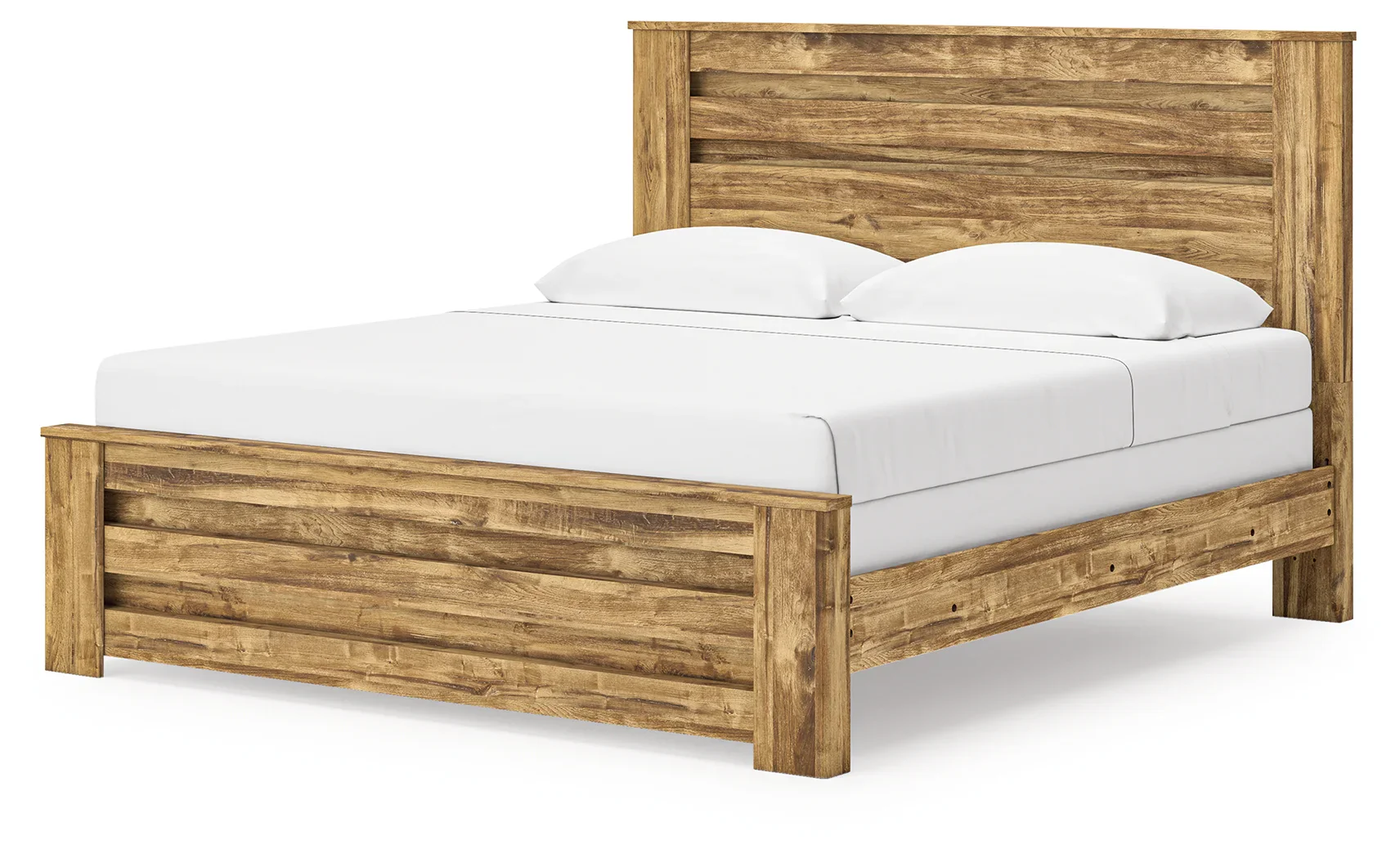 Maystonna - King Panel Bed - Brown - Image 3