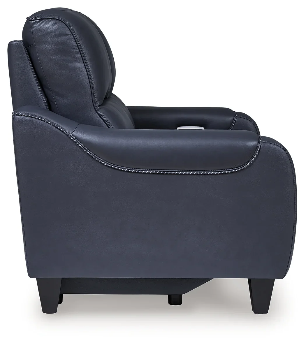 Mercomatic - Ocean - Power Reclining Loveseat With Adj Headrest - Image 5