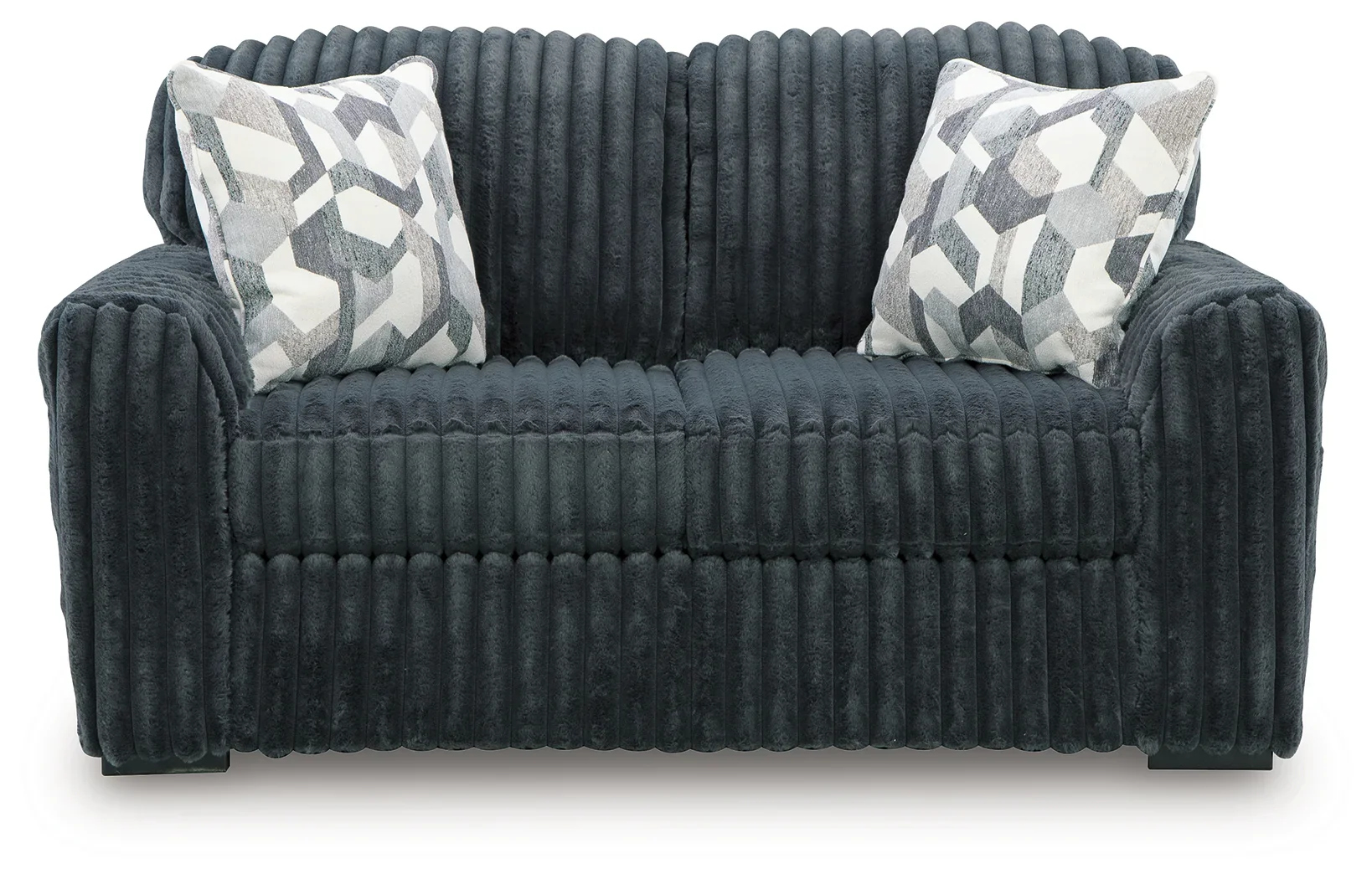 Midnight-Madness - Loveseat - Gunmetal - Image 3