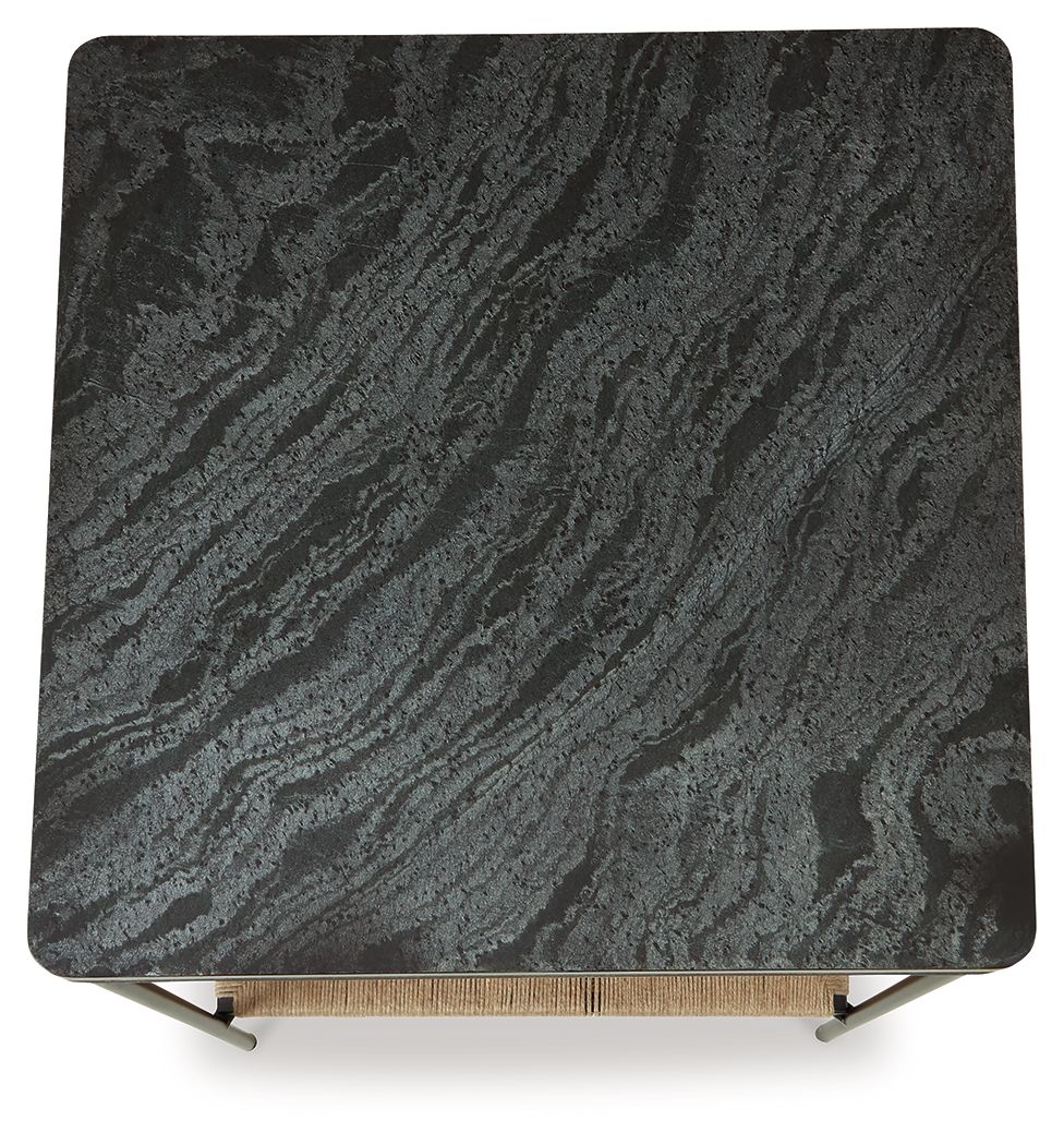 Minrich - Black / Natural - Accent Table - Image 4