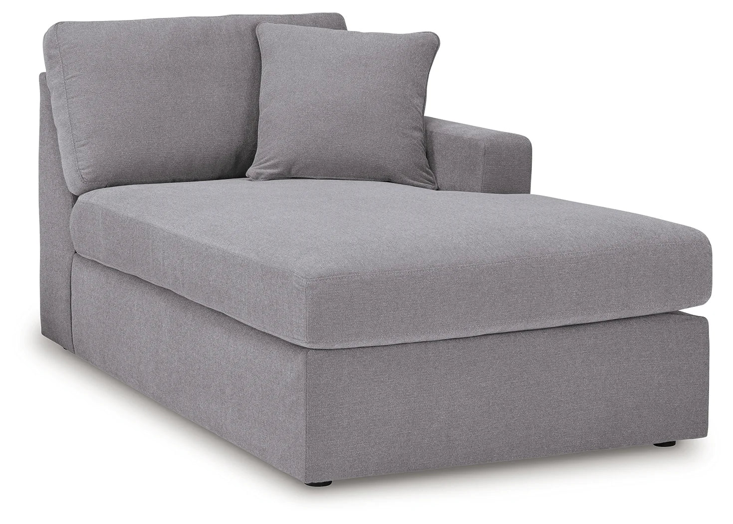 Modmax - Granite - 4-Piece Sectional With Raf Corner Chaise And Audio System Console - Image 2
