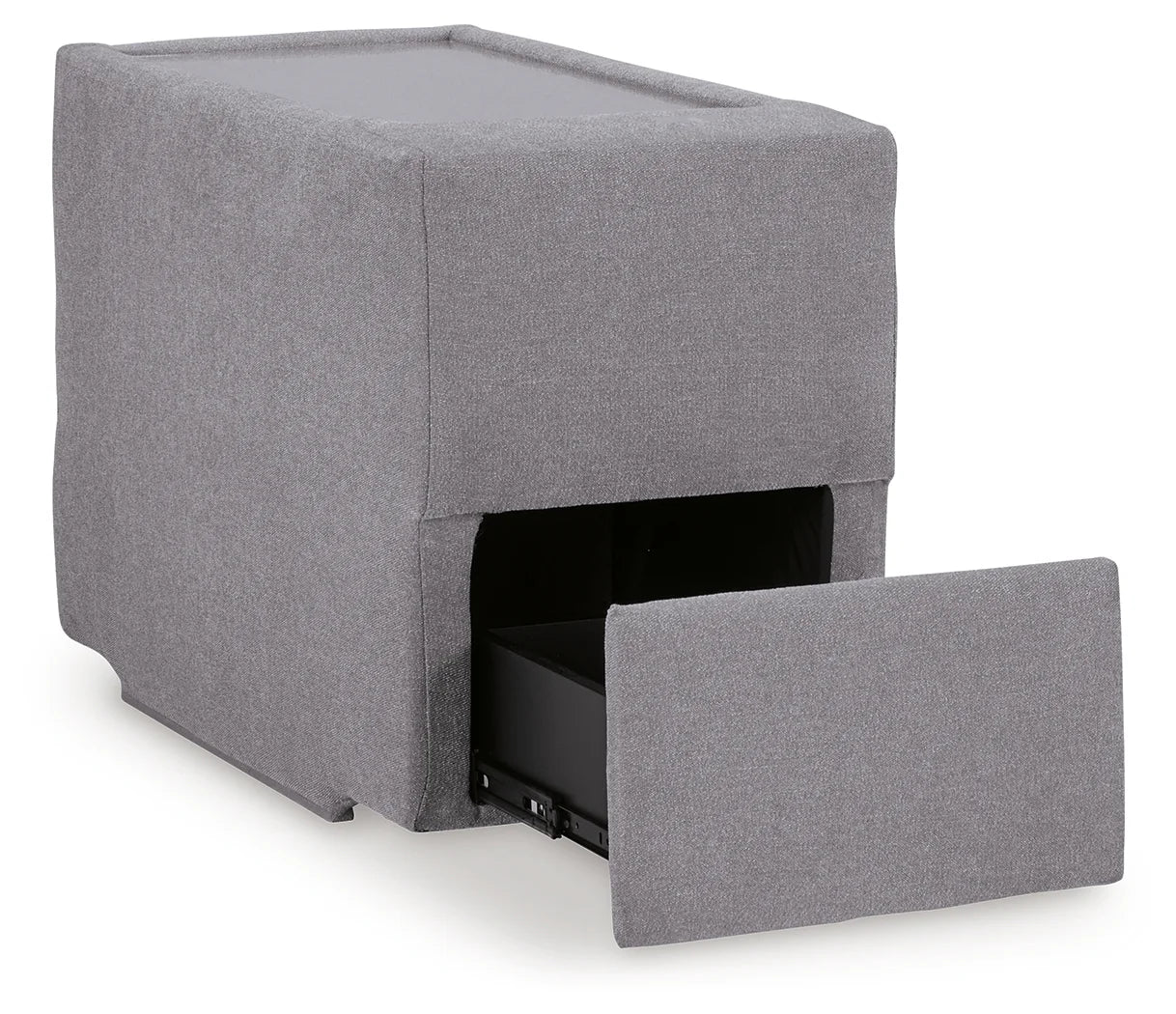 Modmax - Granite - 4-Piece Sectional With Storage Console - Image 4