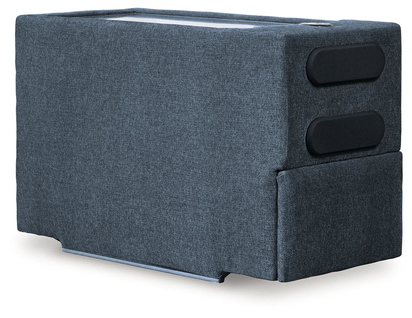 Modmax - Ink - 7-Piece Sectional With Audio Console And LAF / RAF Corner Chairs - Image 10