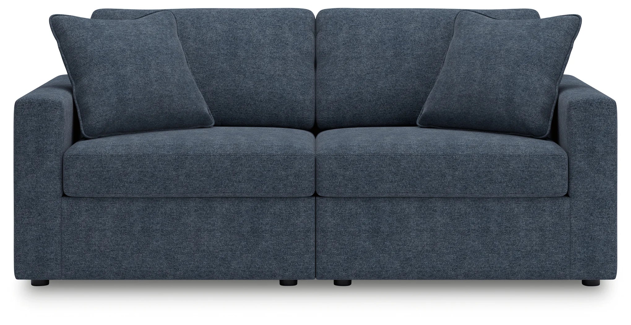 Modmax - Ink - 7-Piece Sectional With Audio Console And LAF / RAF Corner Chairs - Image 2