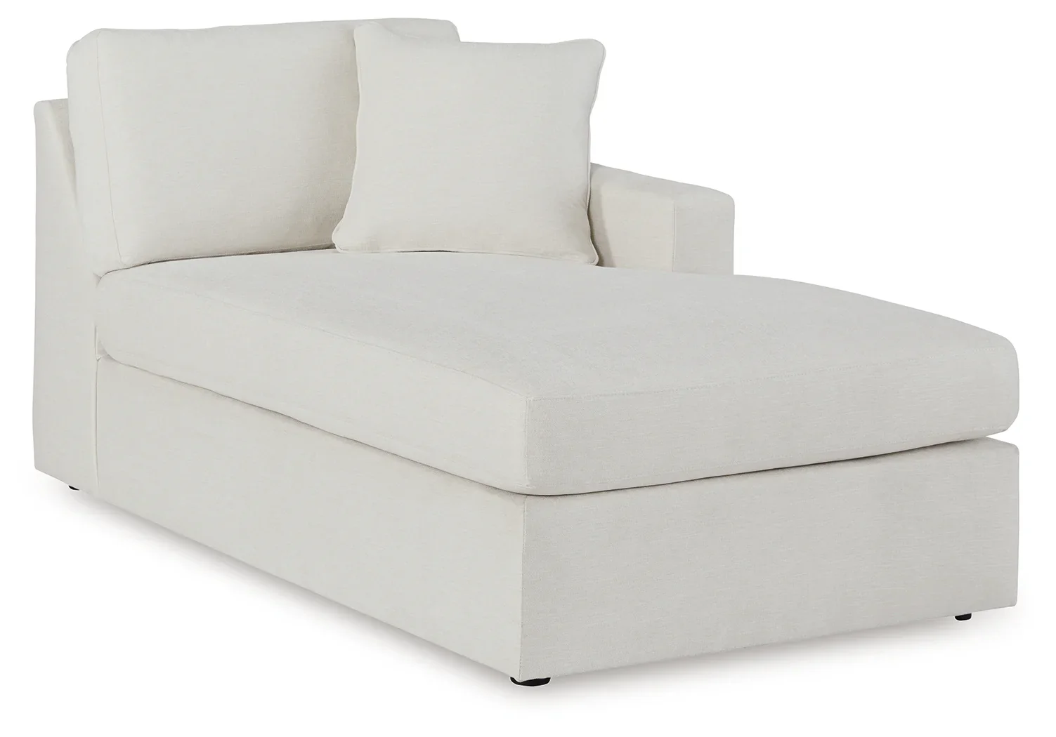 Modmax - Oyster - 5 Piece Double Chaise Sectional With Audio Console - Image 5