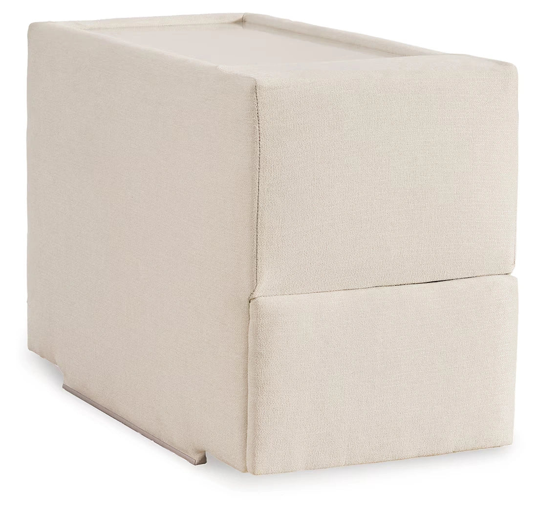 Modmax - Oyster - 6-Piece Sectional With Storage Console And 3 Armless Chairs - Image 4