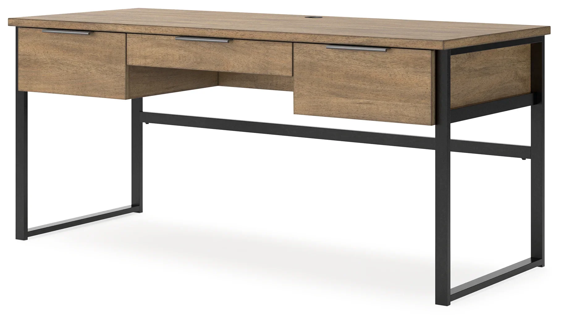 Montia - Light Brown - Home Office Desk - Image 3