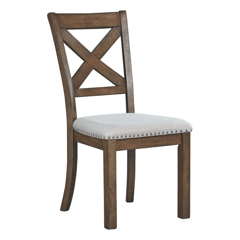 Moriville - Beige - Dining Uph Side Chair (Set of 2)