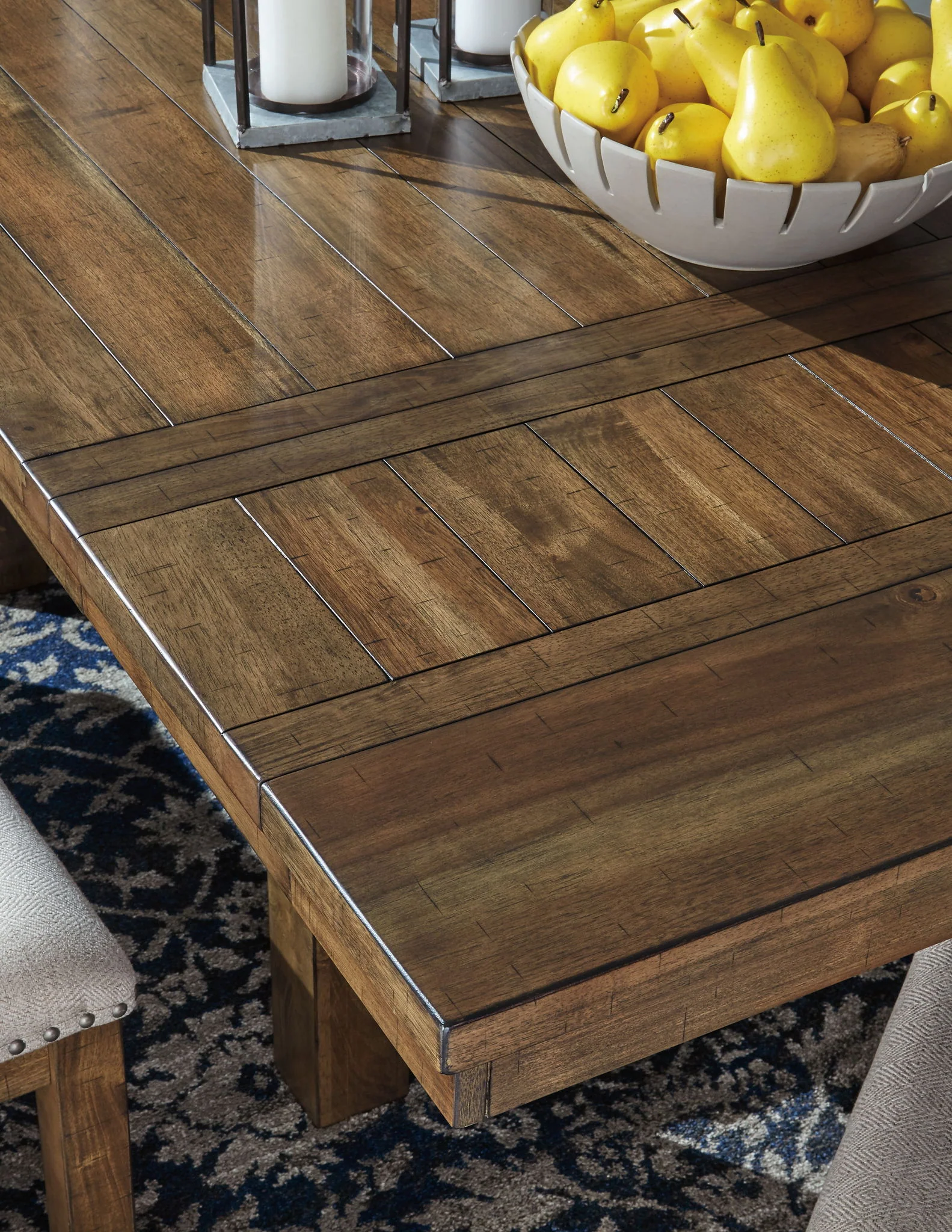 Moriville - Grayish Brown - Rect Dining Room Ext Table - Image 3