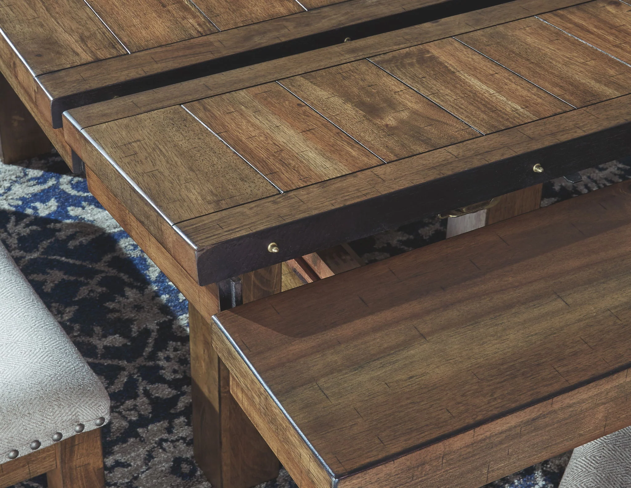 Moriville - Grayish Brown - Rect Dining Room Ext Table - Image 5