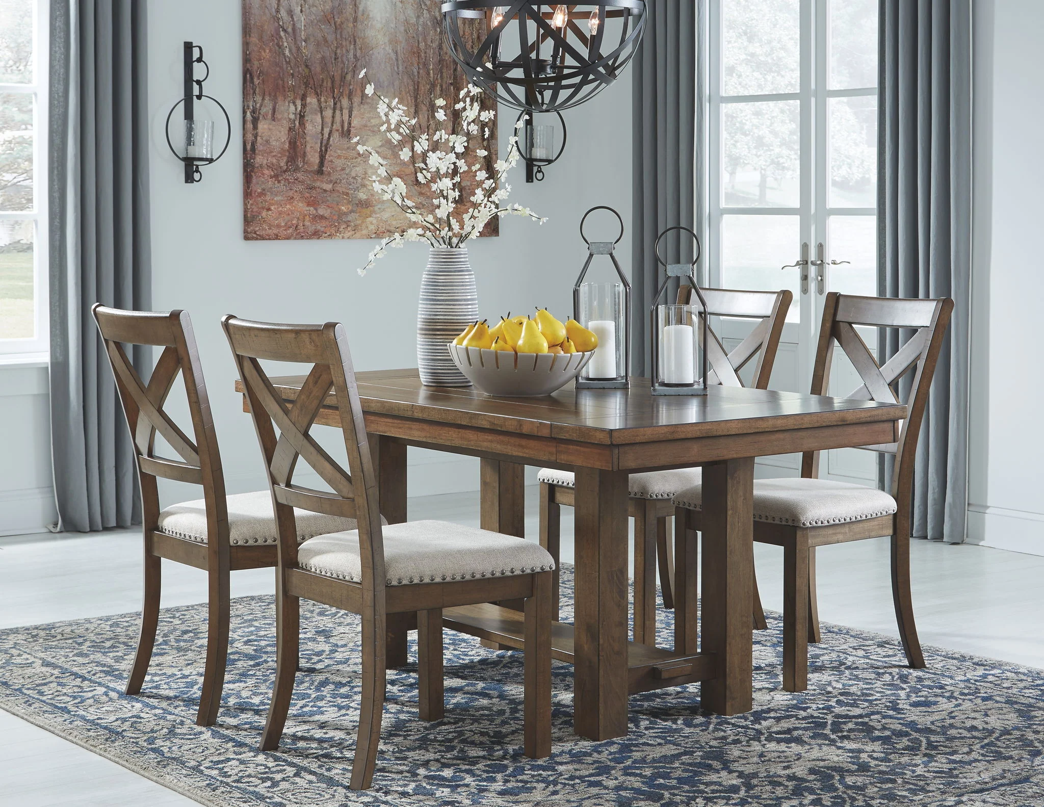 Moriville - Grayish Brown - Rect Dining Room Ext Table - Image 7