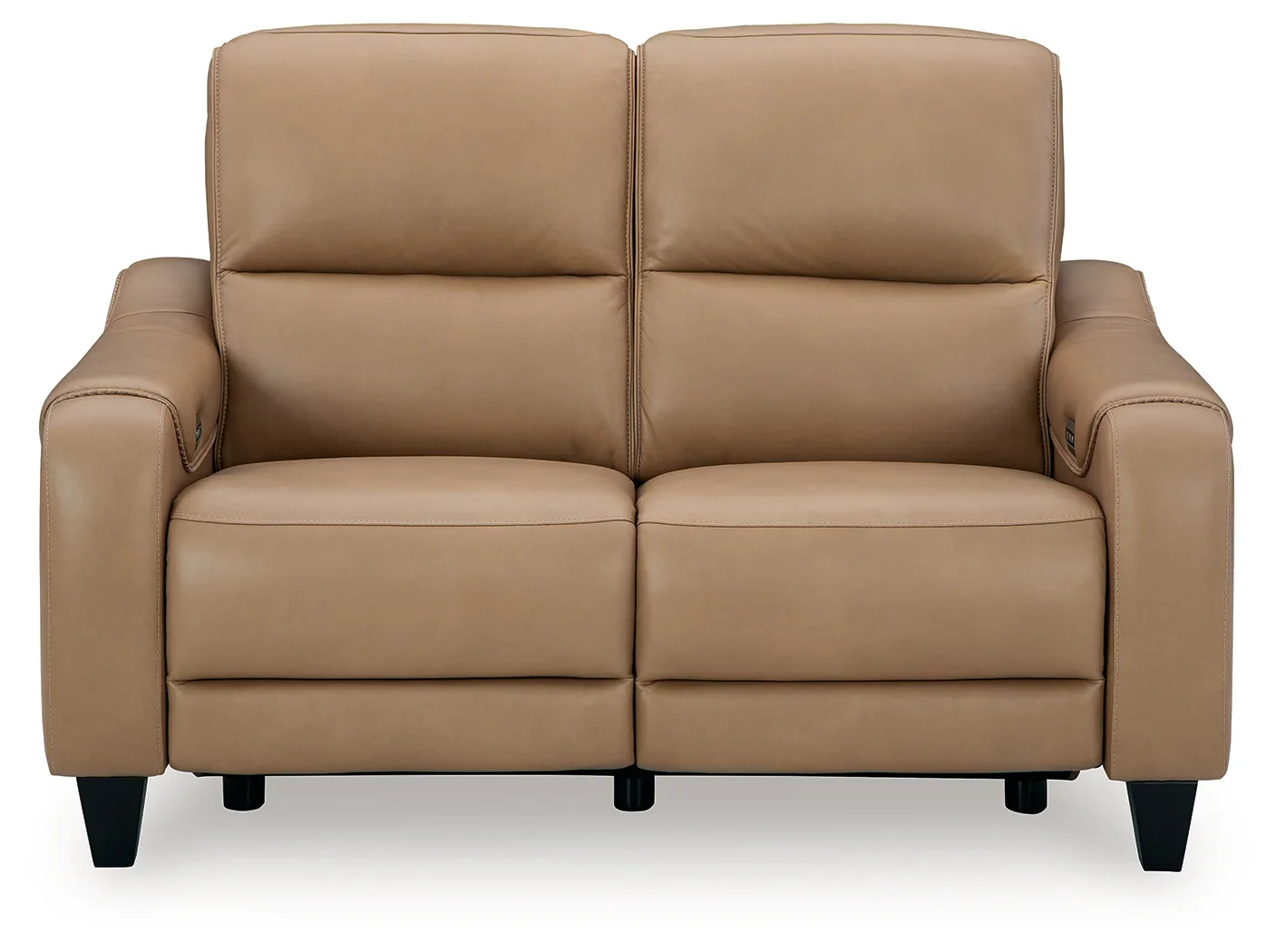 Mosswell - Power Reclining Loveseat With Adj Headrest - Toffee - Image 5