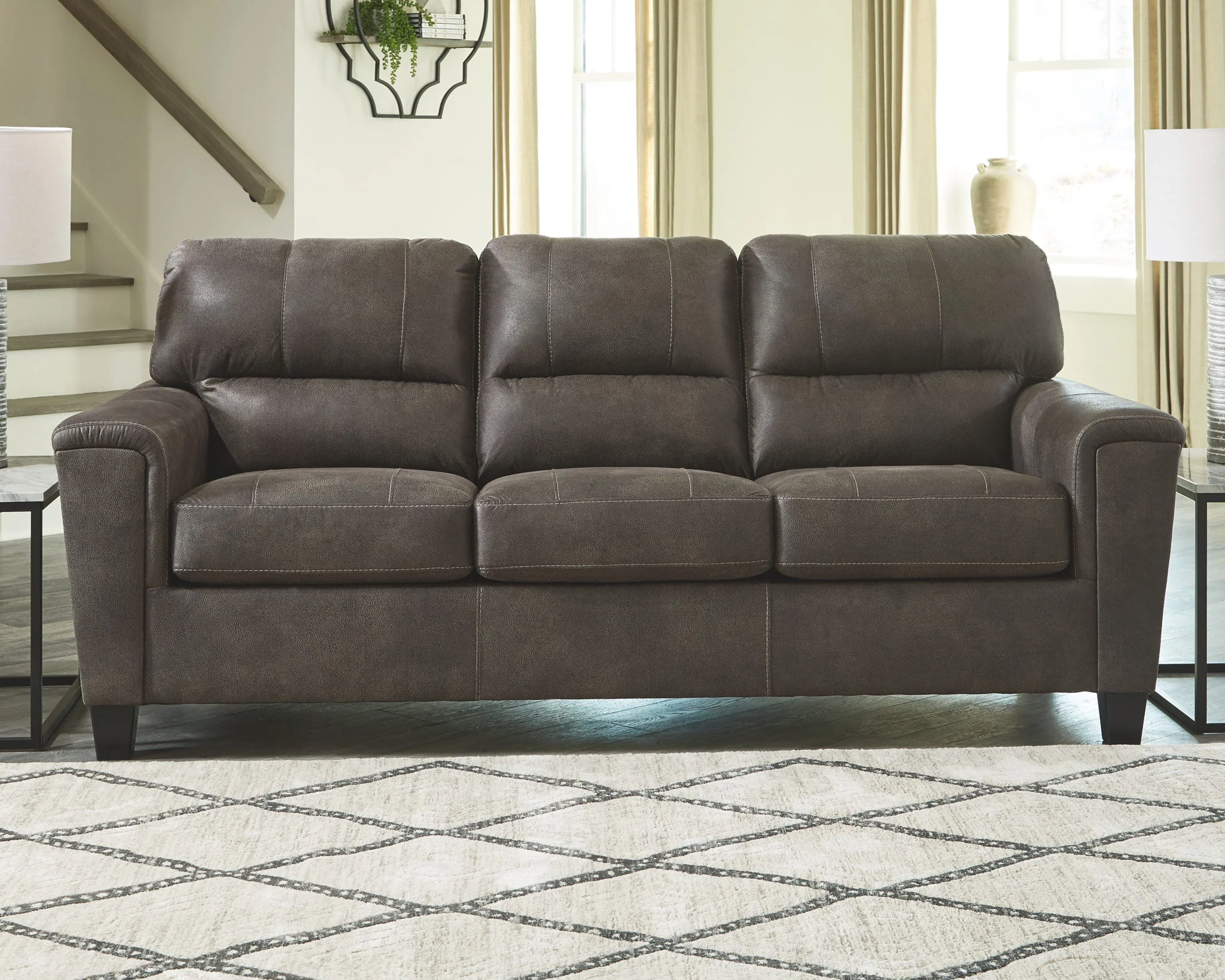 Navi - Smoke - Queen Sofa Sleeper - Image 2