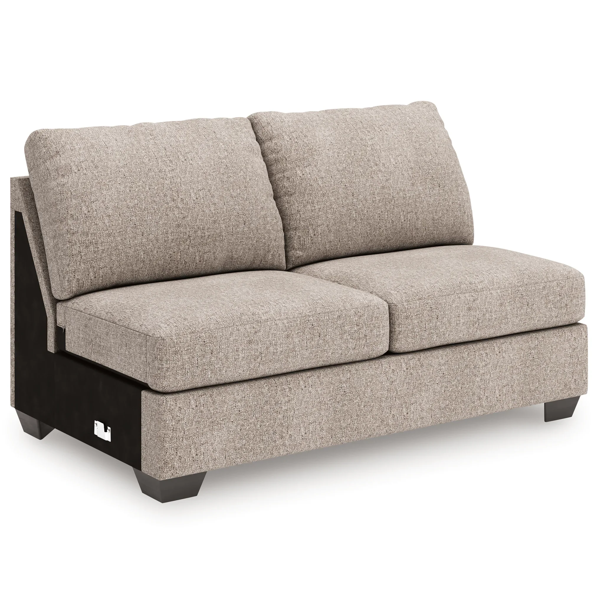 Newellen - 3-Piece Sleeper Sectional With RAF Corner Chaise And LAF Sofa - Beige - Image 4