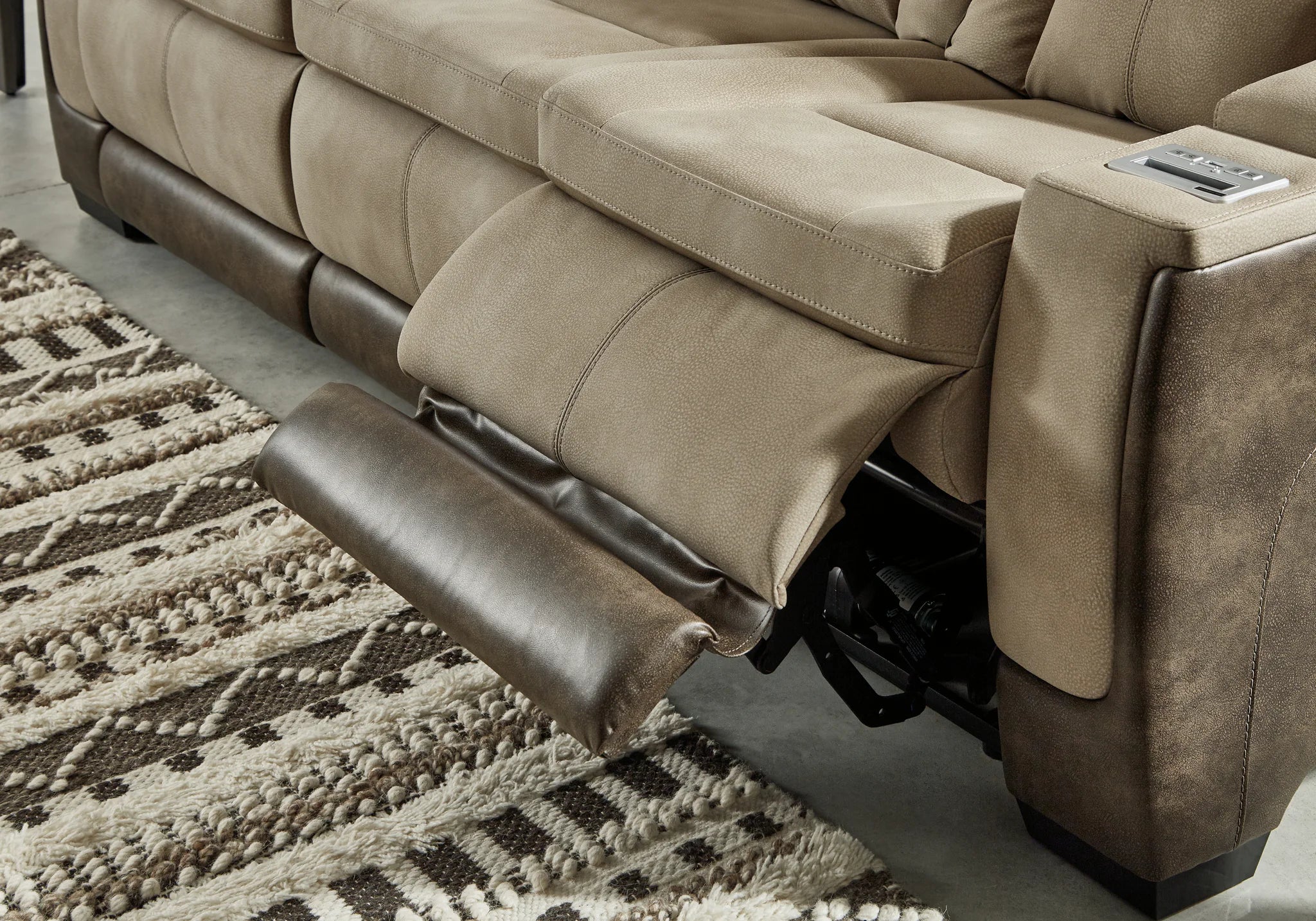 Next-Gen DuraPella - Sand - 3 Pc. - Power Sofa, Loveseat, Recliner - Image 2