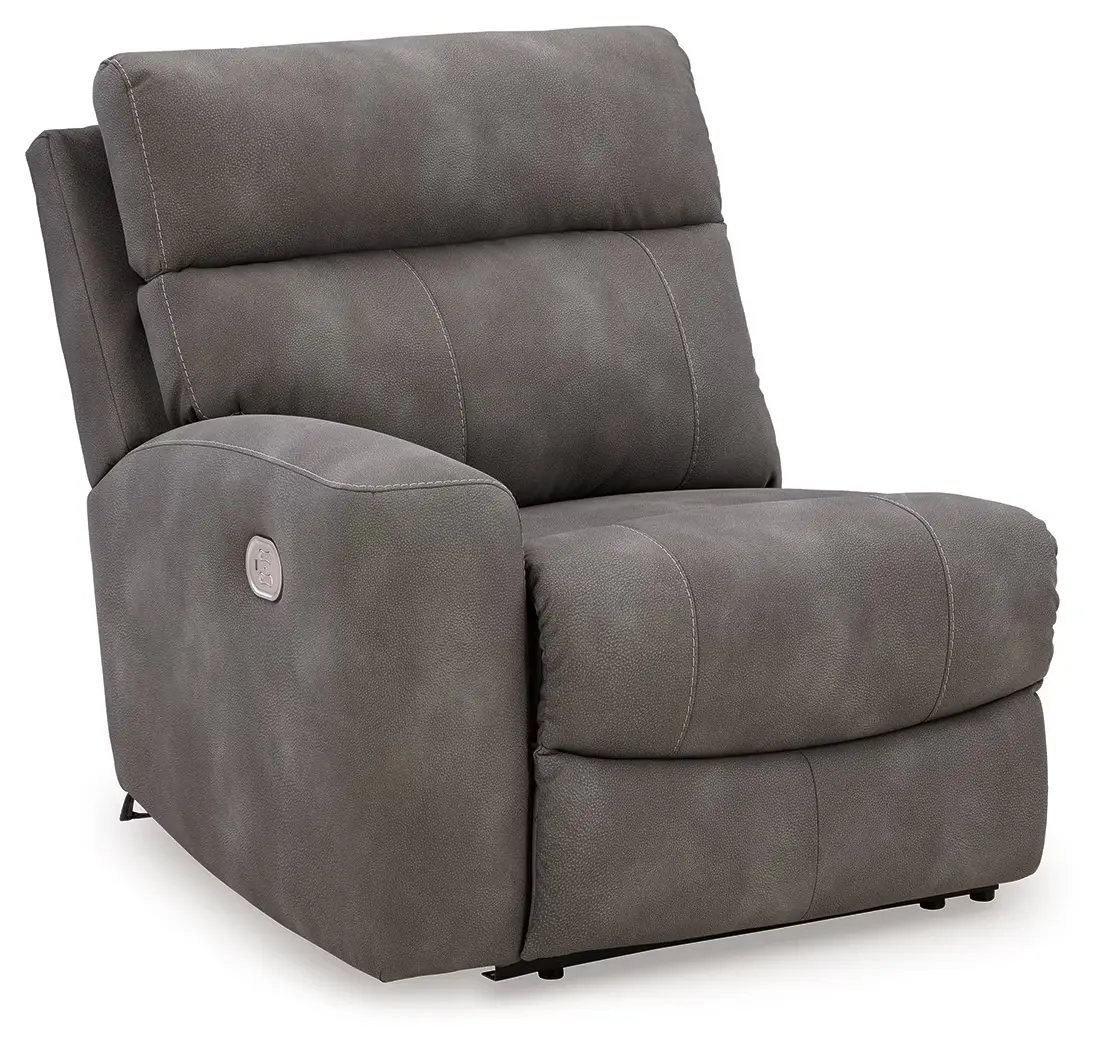 Next-gen Durapella - Slate - 4-Piece Power Reclining Sectional - Image 3
