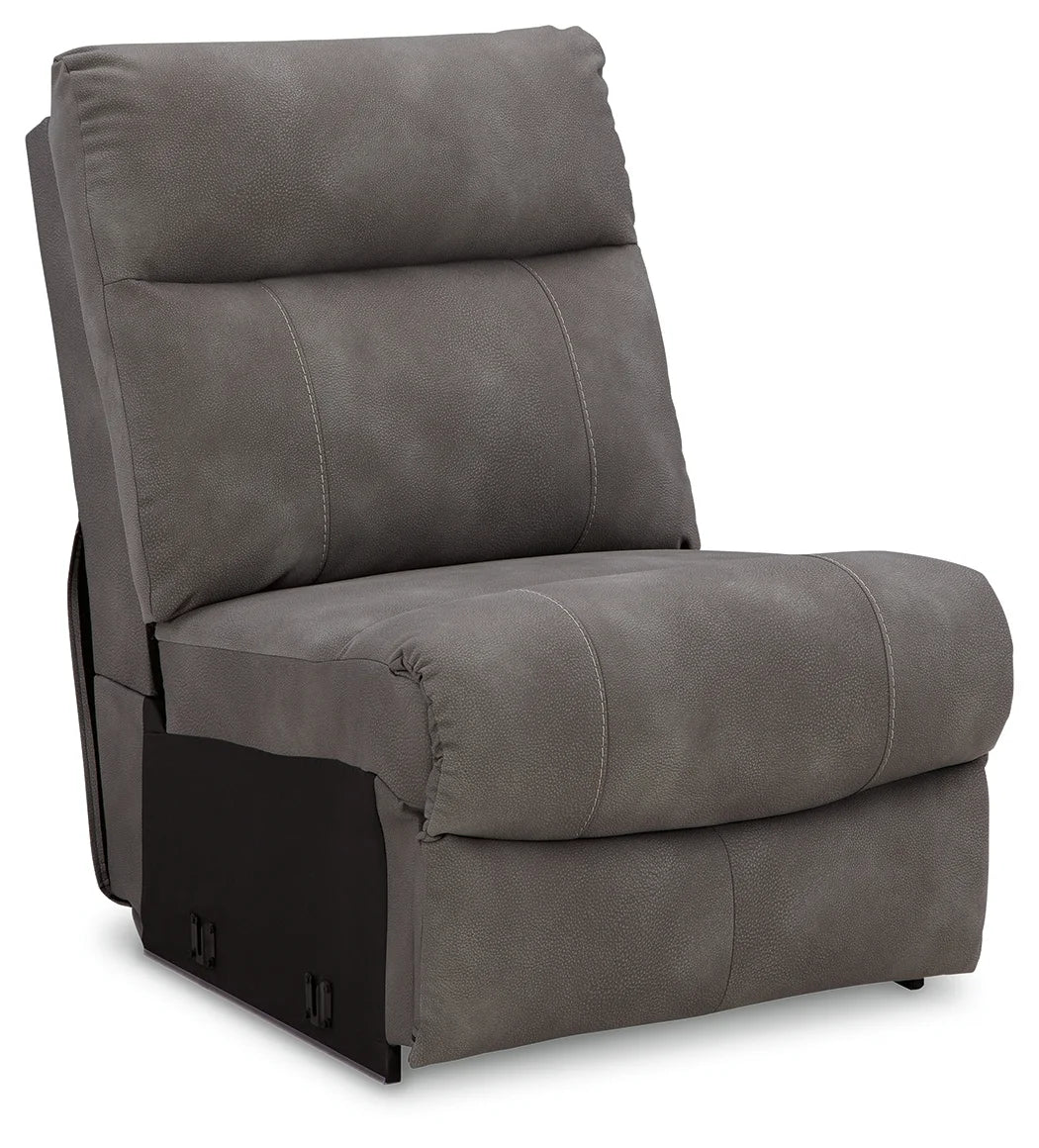 Next-gen Durapella - Slate - 4-Piece Power Reclining Sectional - Image 7
