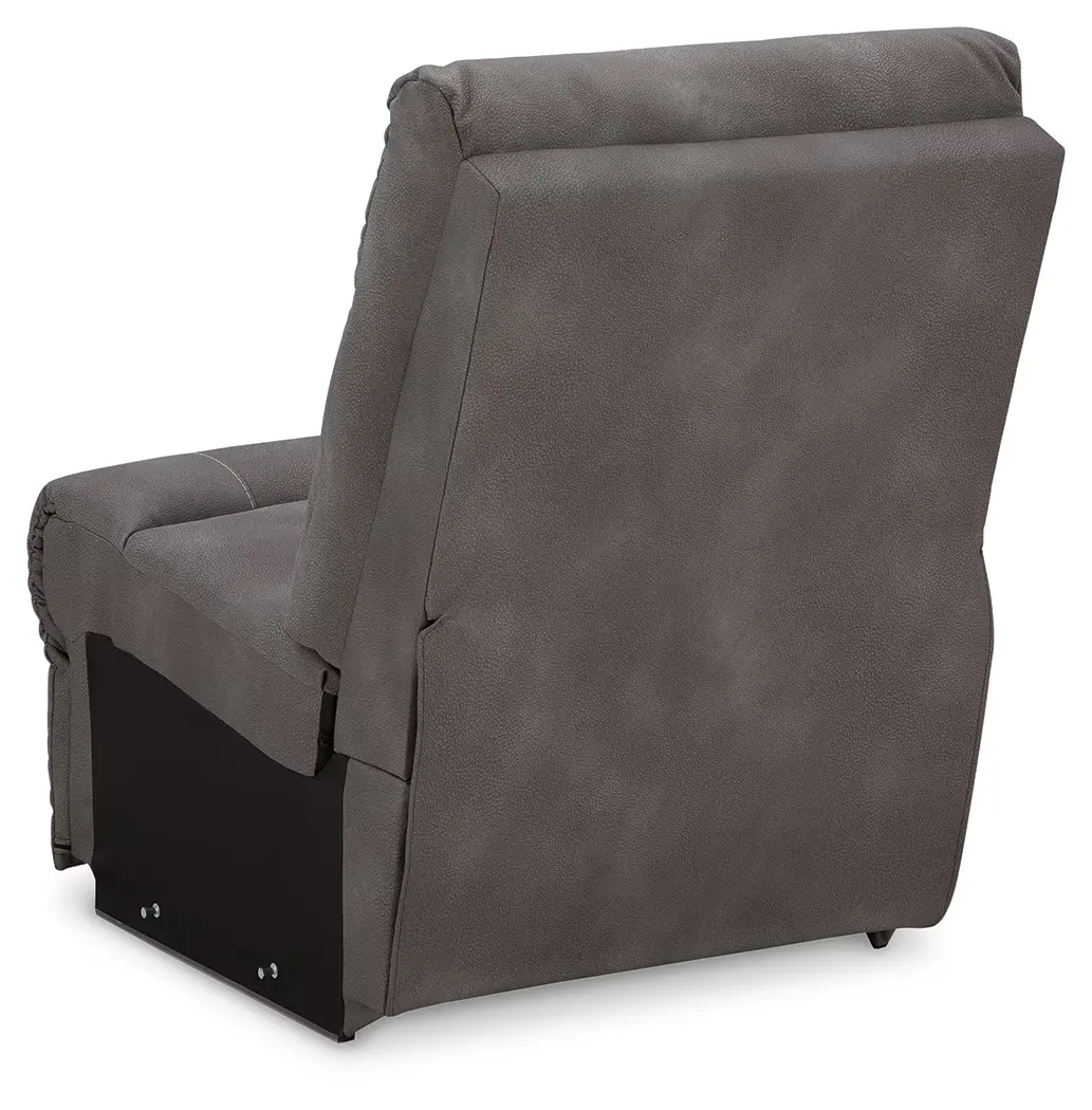 Next-gen Durapella - Slate - 4-Piece Power Reclining Sectional - Image 9