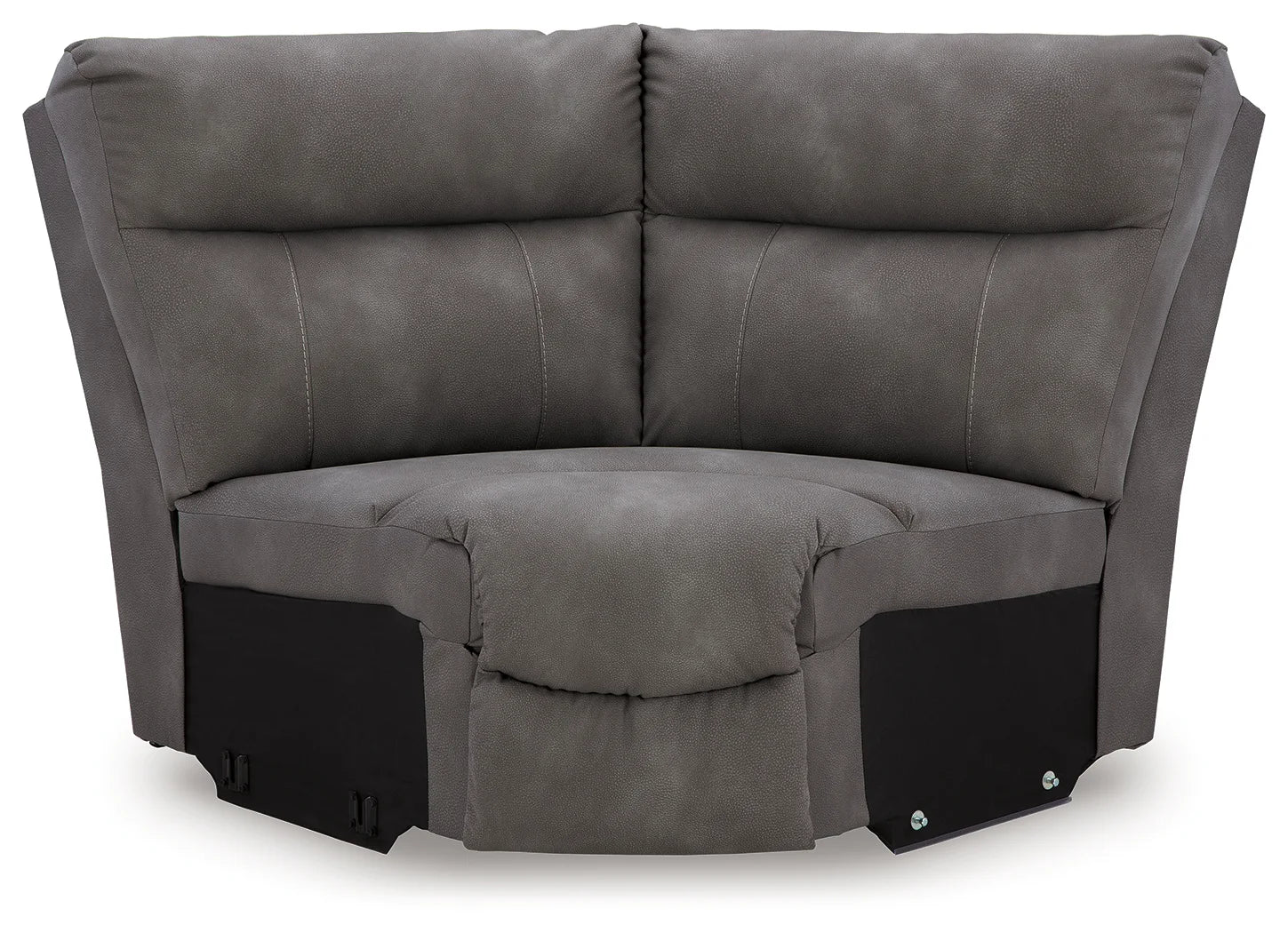 Next-Gen DuraPella - Slate - 5-Piece Power Reclining Sectional With RAF And LAF Recliners - Image 14