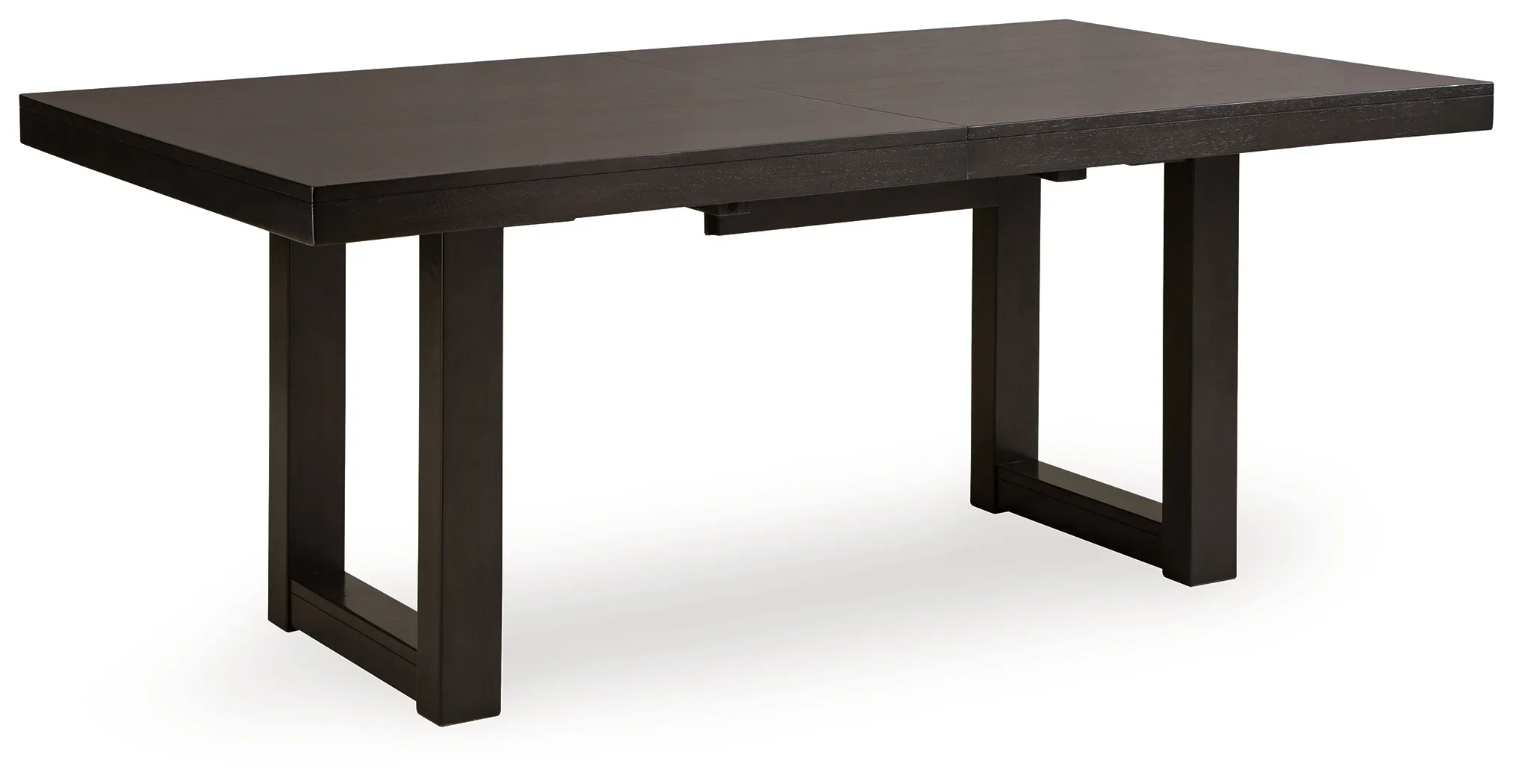 Neymorton - Dark Grayish Brown - 7 Pc. - Rectangular Extension Table, 6 Side Chairs - Image 3