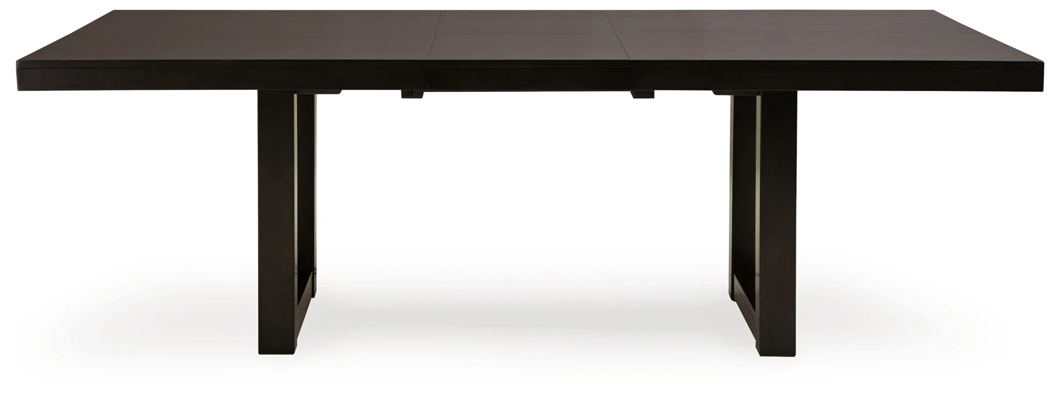 Neymorton - Dark Grayish Brown - 7 Pc. - Rectangular Extension Table, 6 Side Chairs - Image 4