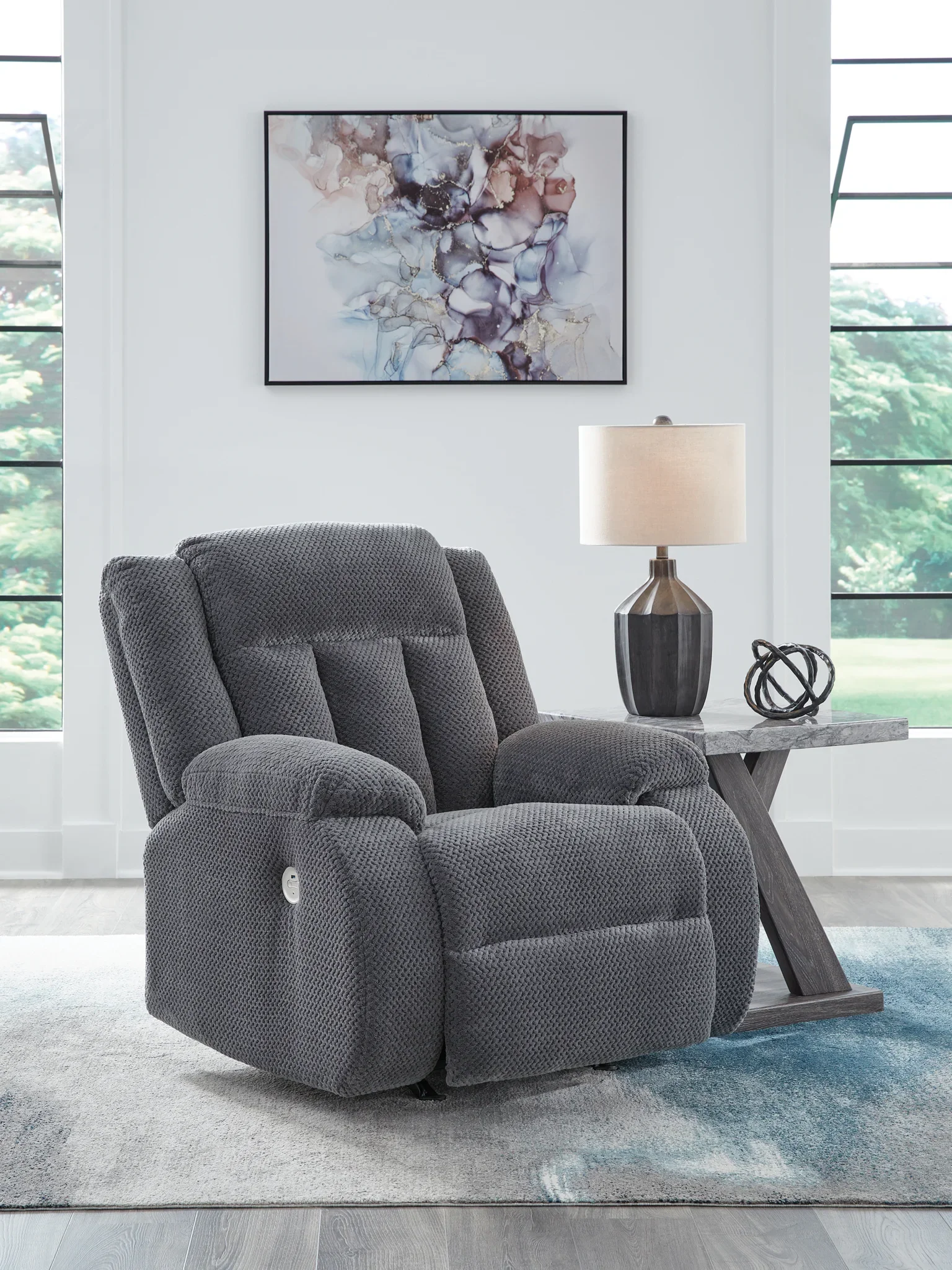Observation - Steel - Power Rocker Recliner - Image 2