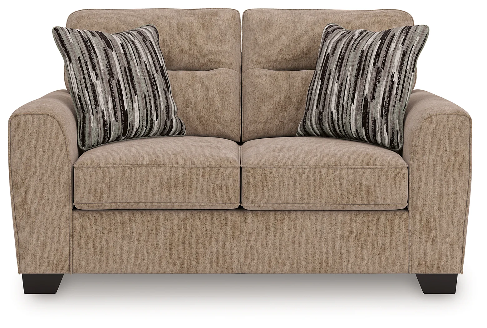 Olten - 4 Pc. - Sofa, Loveseat, Chair And A Half, Ottoman - Mocha - Image 3