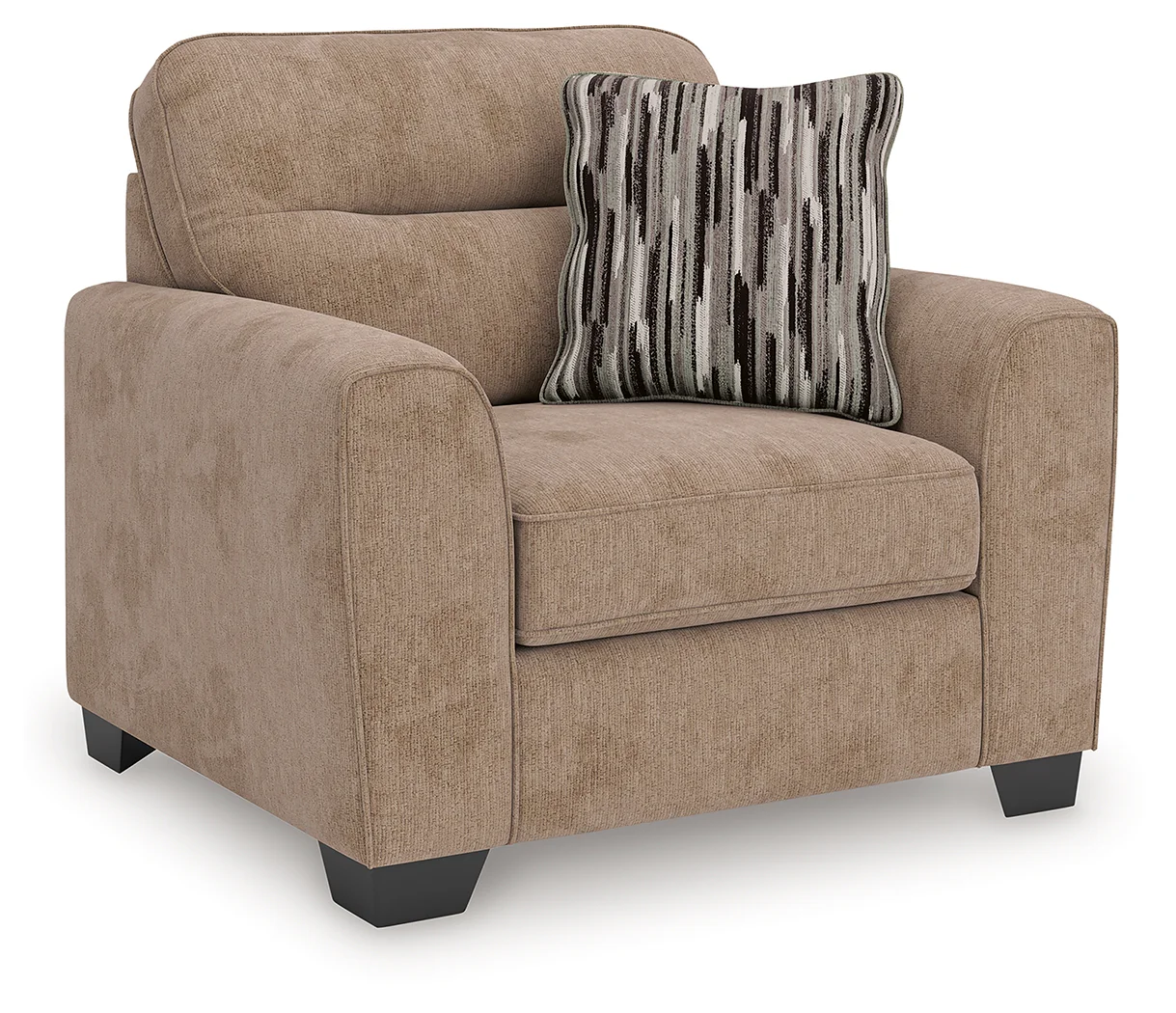 Olten - 4 Pc. - Sofa, Loveseat, Chair And A Half, Ottoman - Mocha - Image 4
