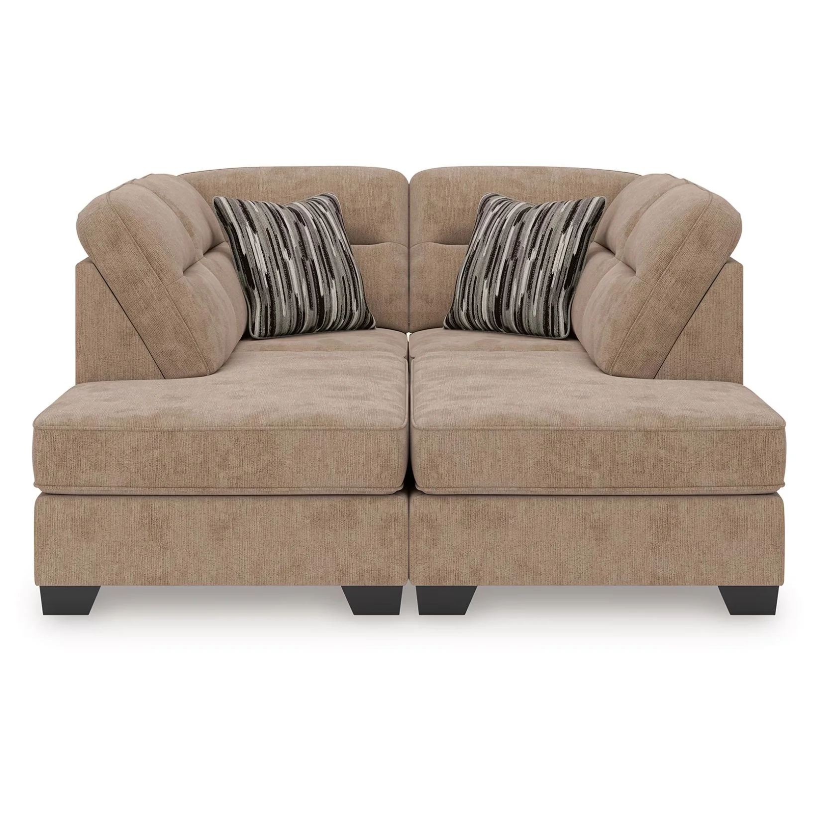 Olten - Mocha - 2-Piece Super Chaise