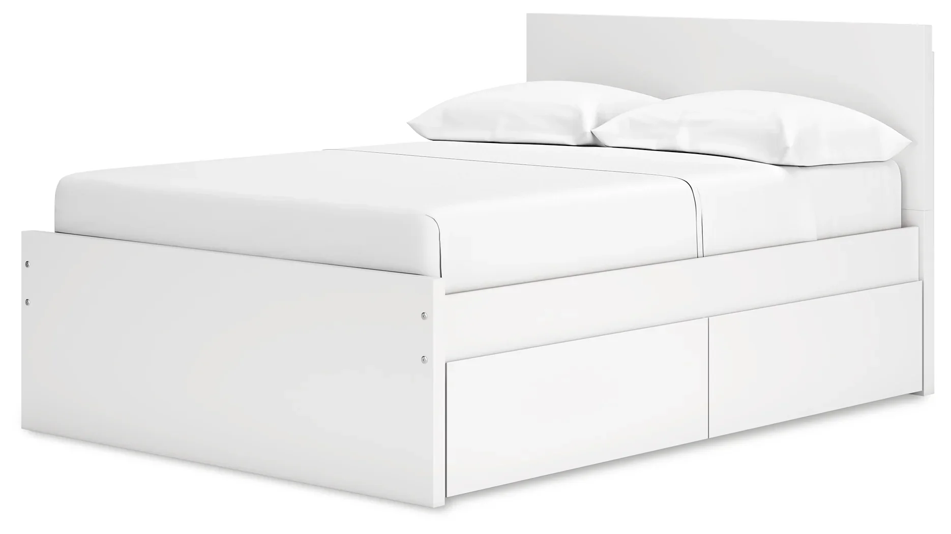 Onita - White - Full Panel Platform Bed With 2 Side Storage - Image 5