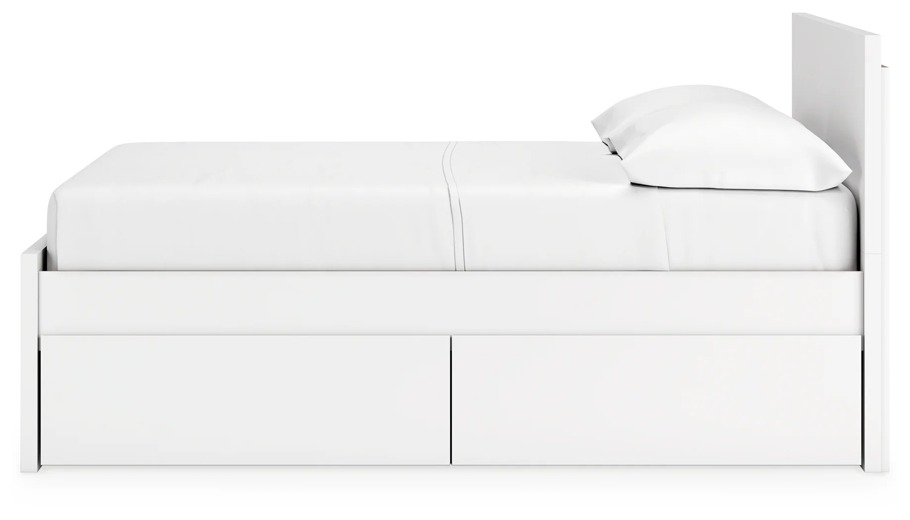 Onita - White - Full Panel Platform Bed With 2 Side Storage - Image 7