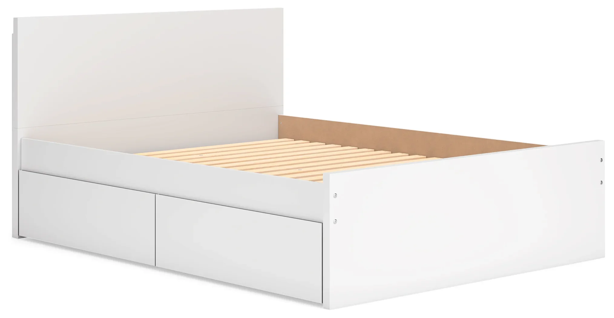Onita - White - Queen Panel Platform Bed With 2 Side Storage - Image 10