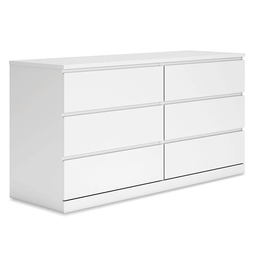Onita - White - Six Drawer Dresser