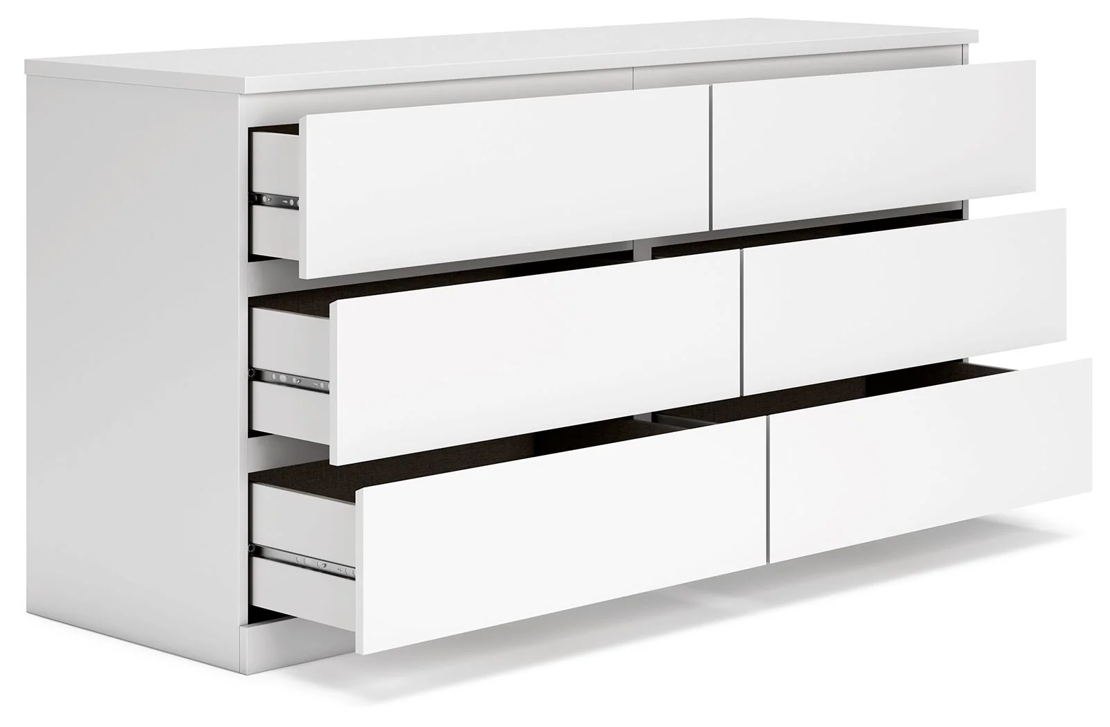 Onita - White - Six Drawer Dresser - Image 3