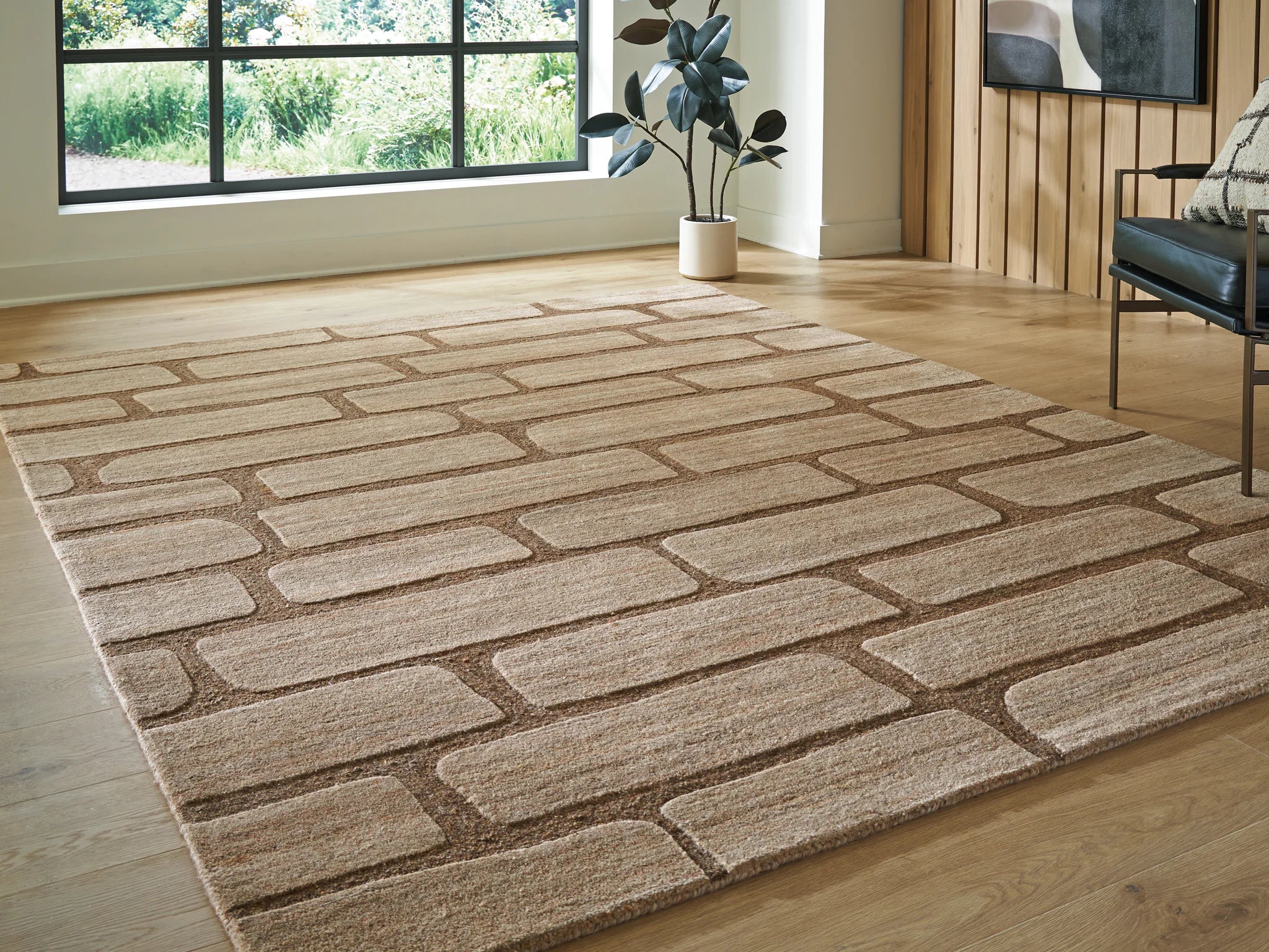 Orest - 8' x 10' Rug - Brown - Image 2