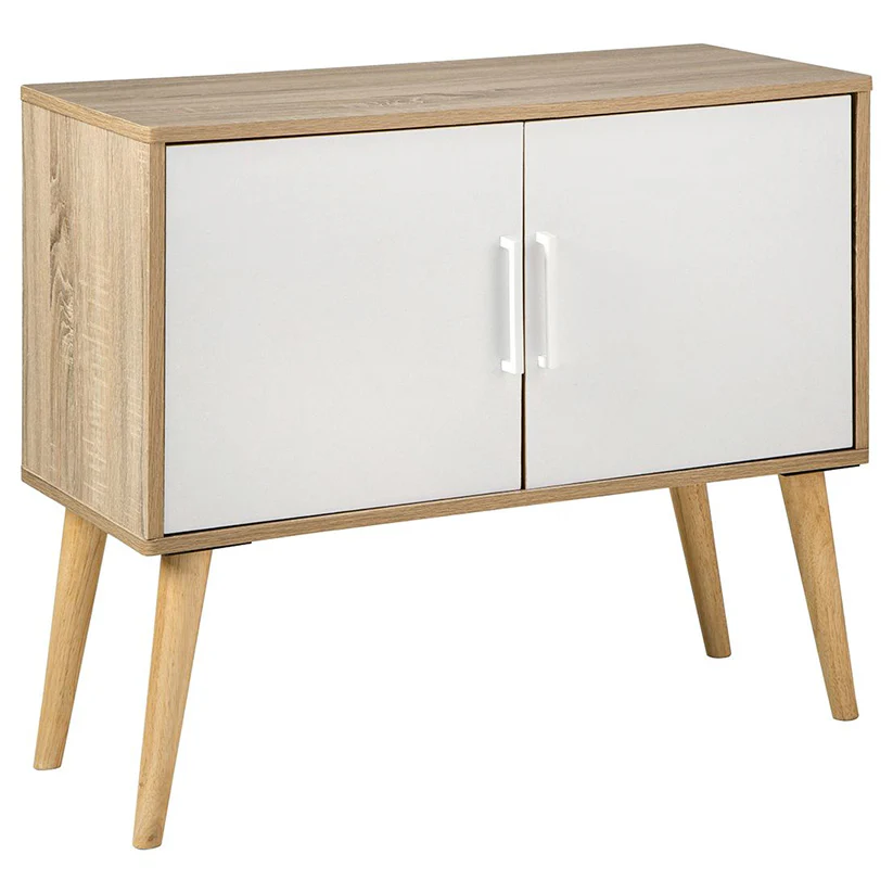 Orinfield - Natural / White - Accent Cabinet