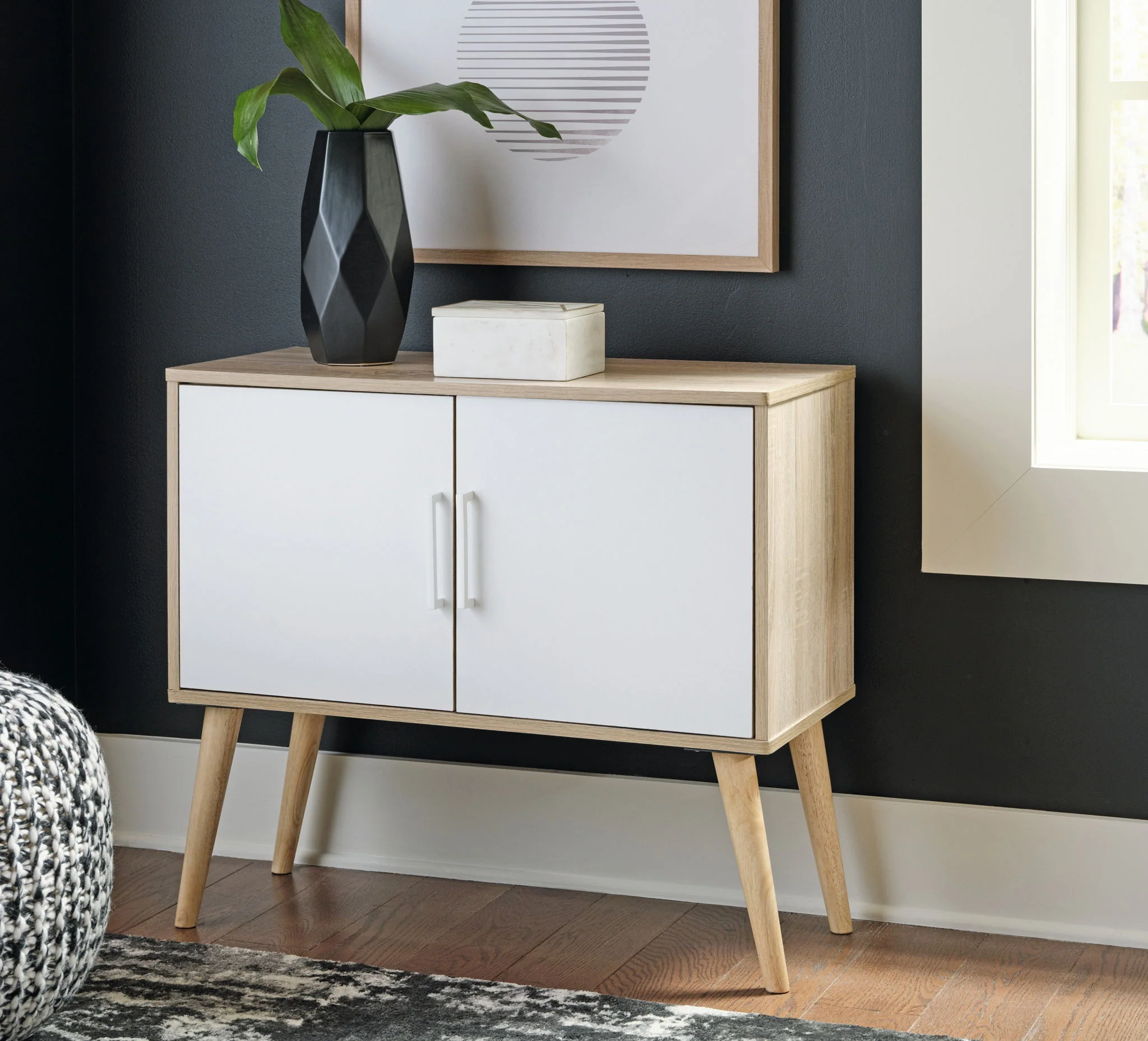 Orinfield - Natural / White - Accent Cabinet - Image 2
