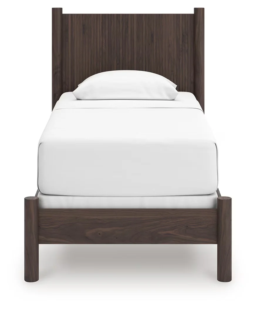 Pamytta - Brown - Twin Panel Bed - Image 6