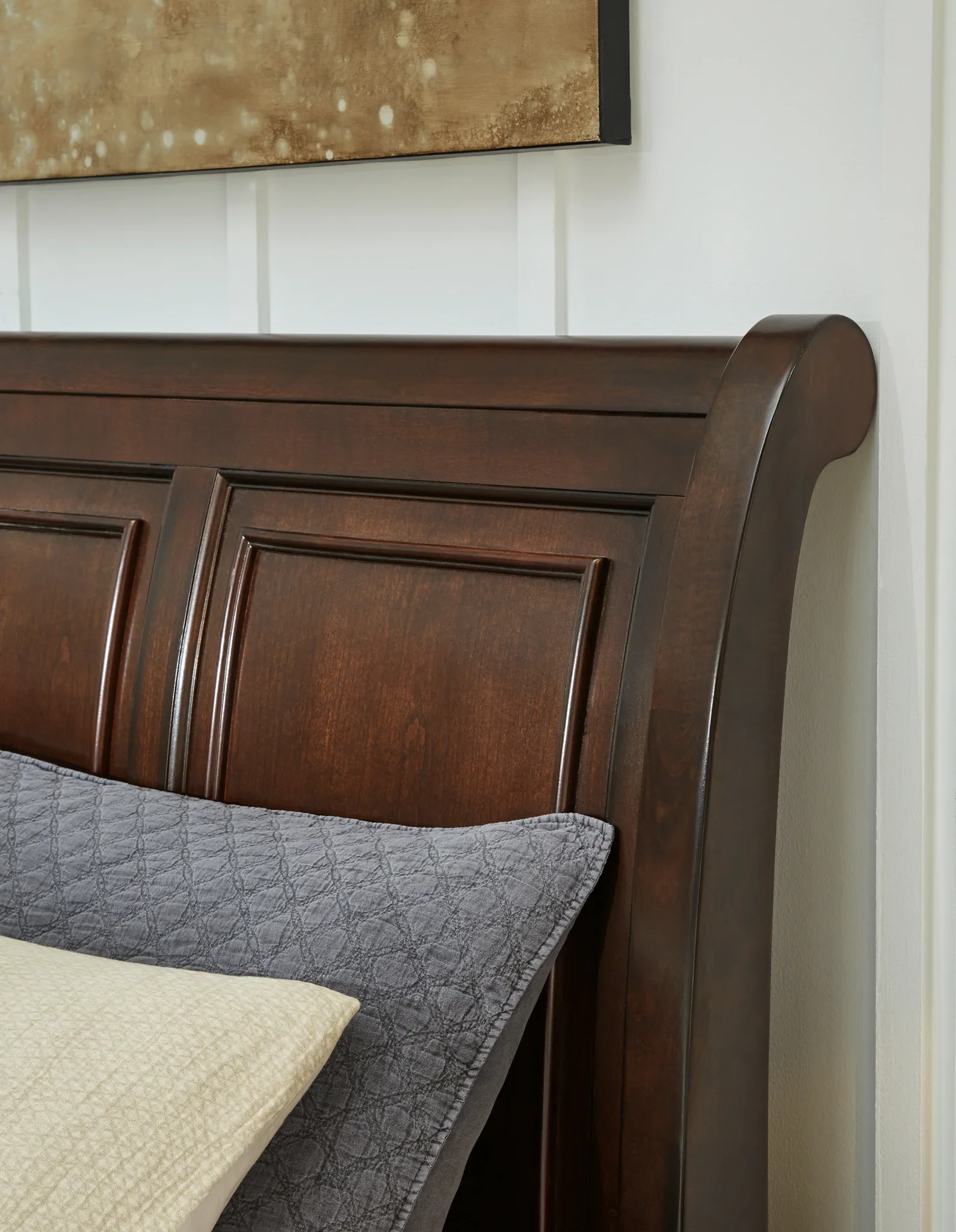 Porter - Rustic Brown - King Sleigh Storage Bed - Image 6