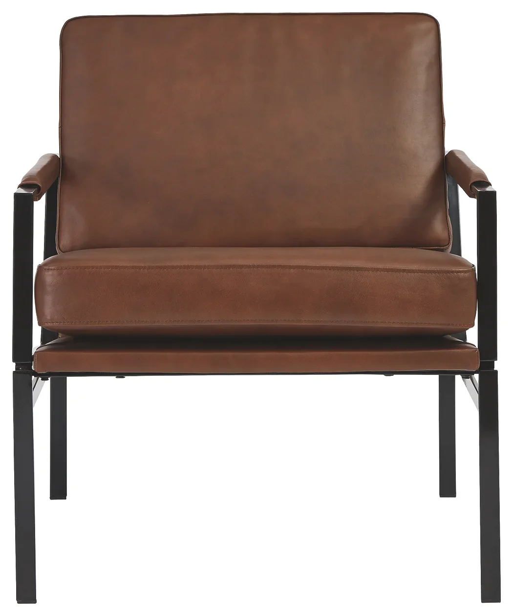 Puckman - Brown / Silver Finish - Accent Chair - Image 5