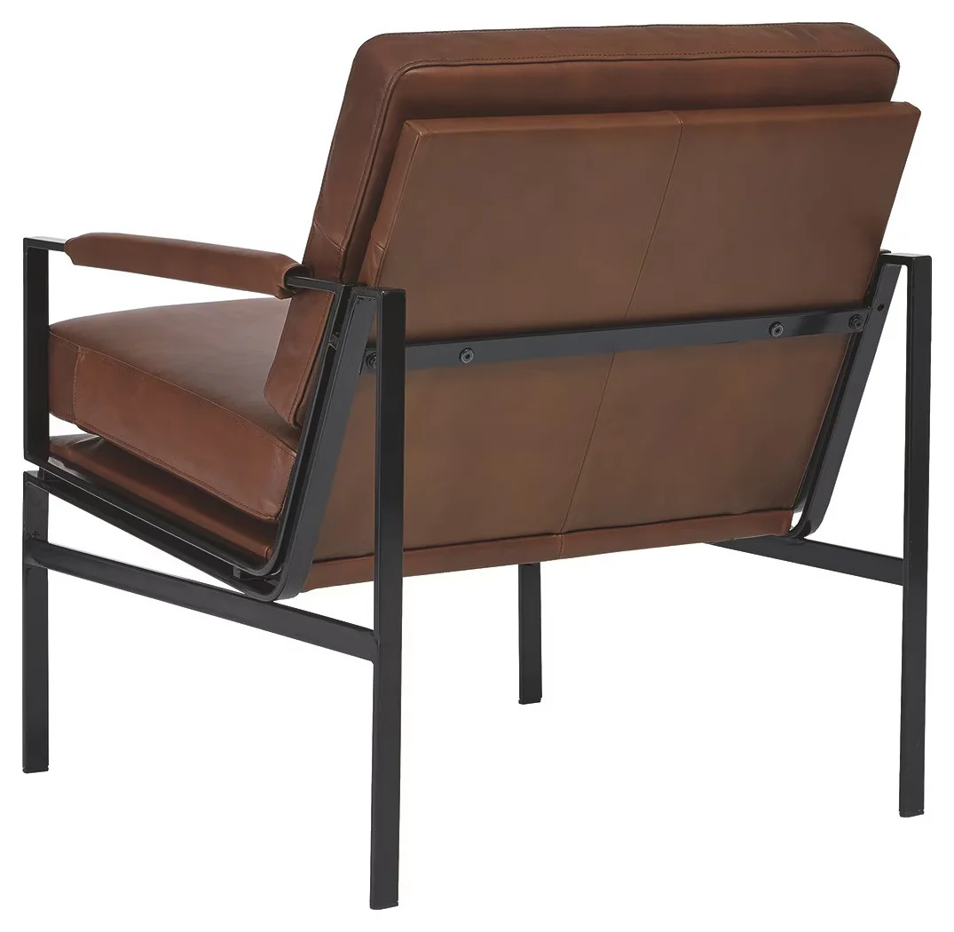 Puckman - Brown / Silver Finish - Accent Chair - Image 6
